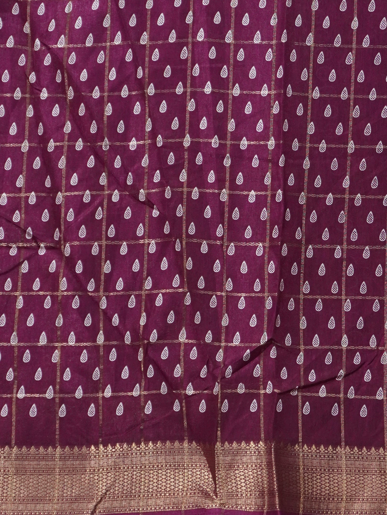 Linen Cotton Saree | TTDS3308