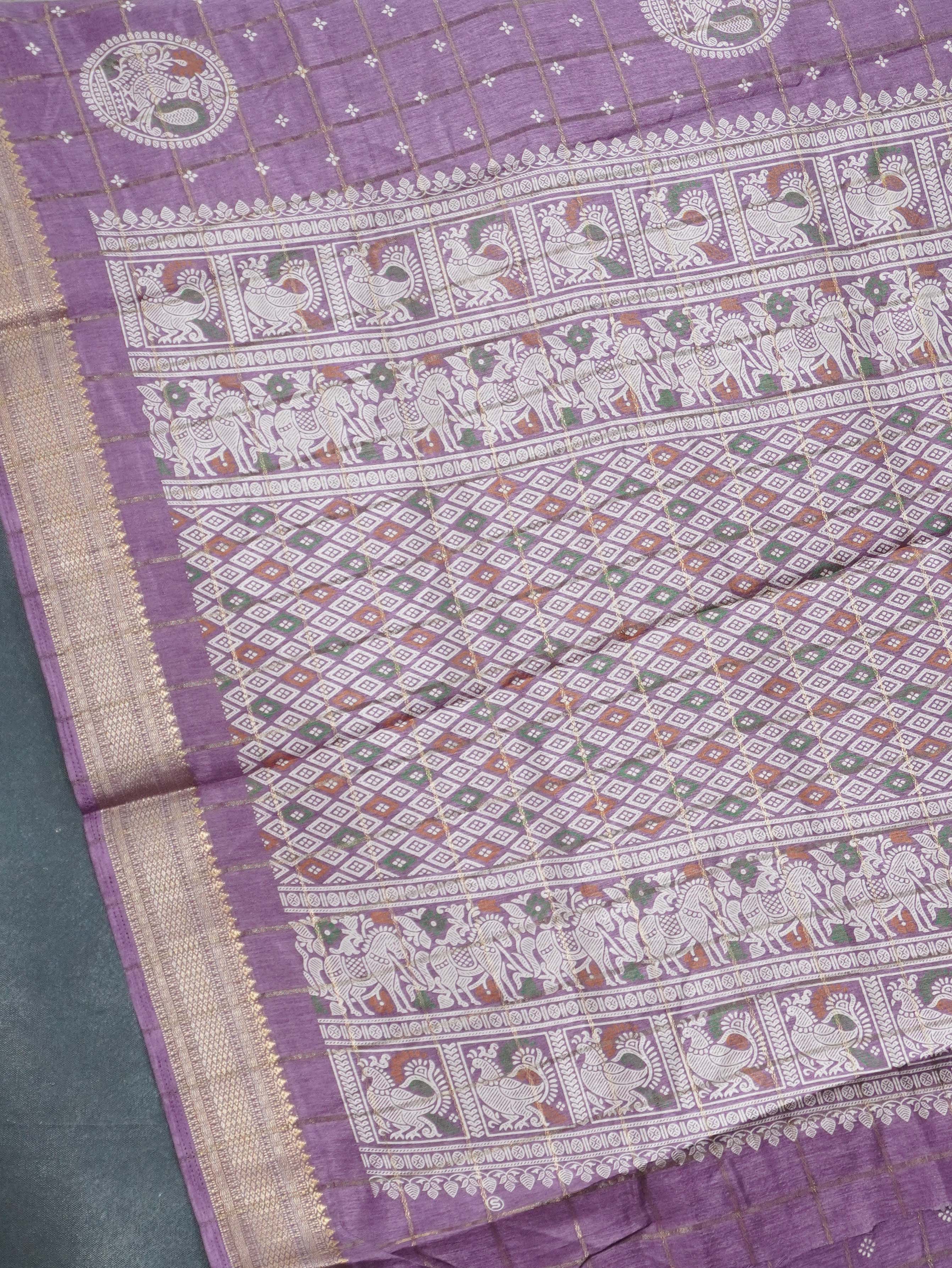 Printed Dola Saree | TTDS3301
