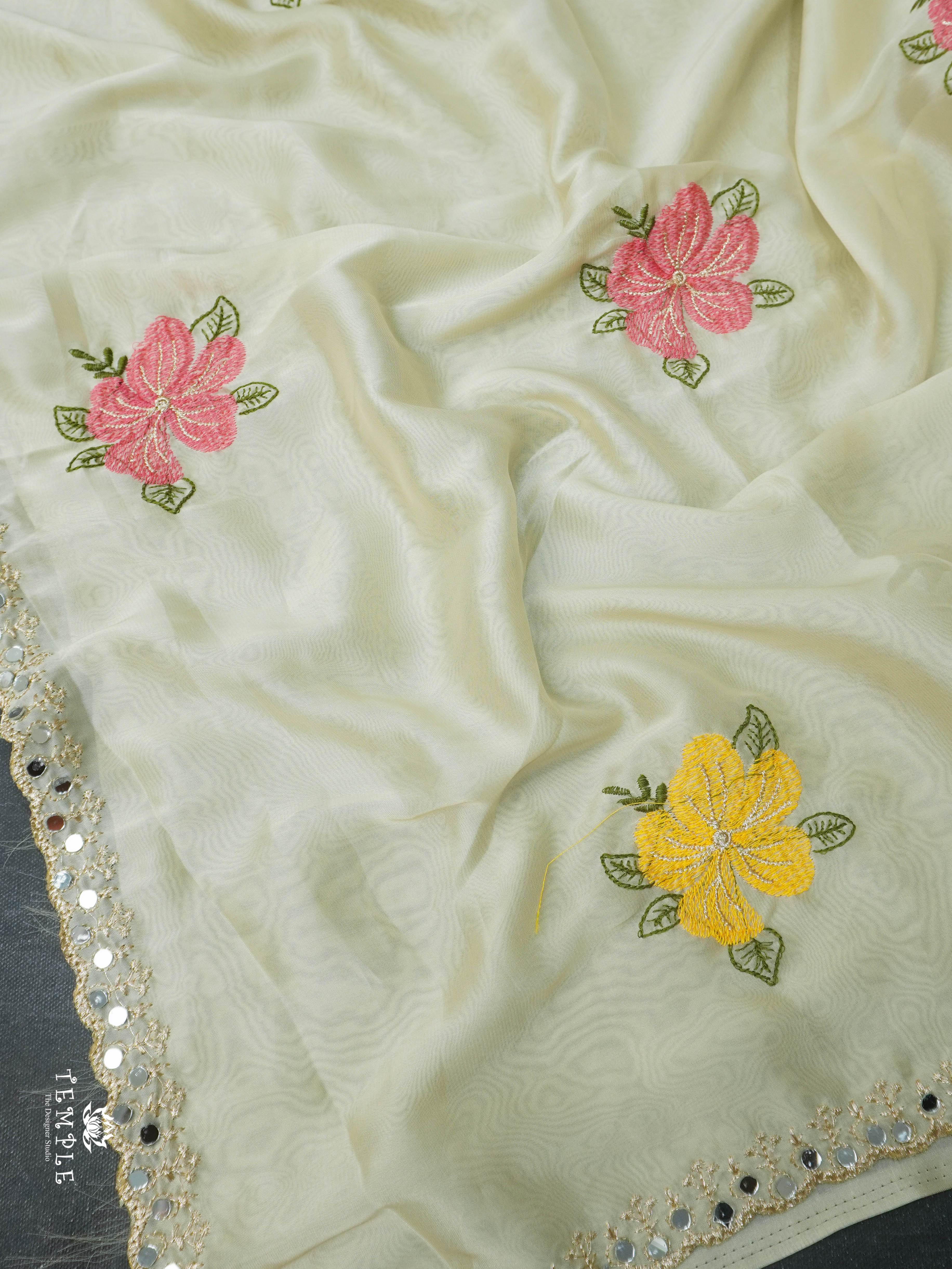 Fendi Organza Saree | TTDS2846