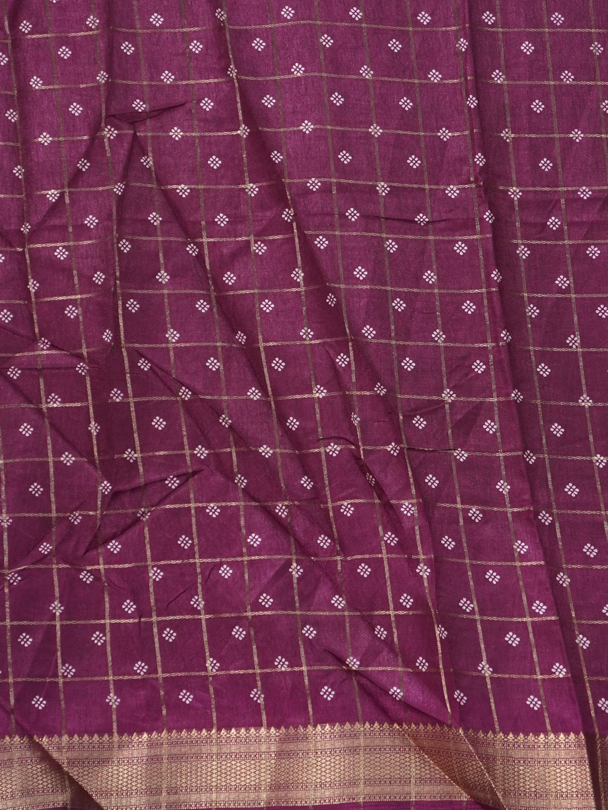 Printed Dola Saree | TTDS3301
