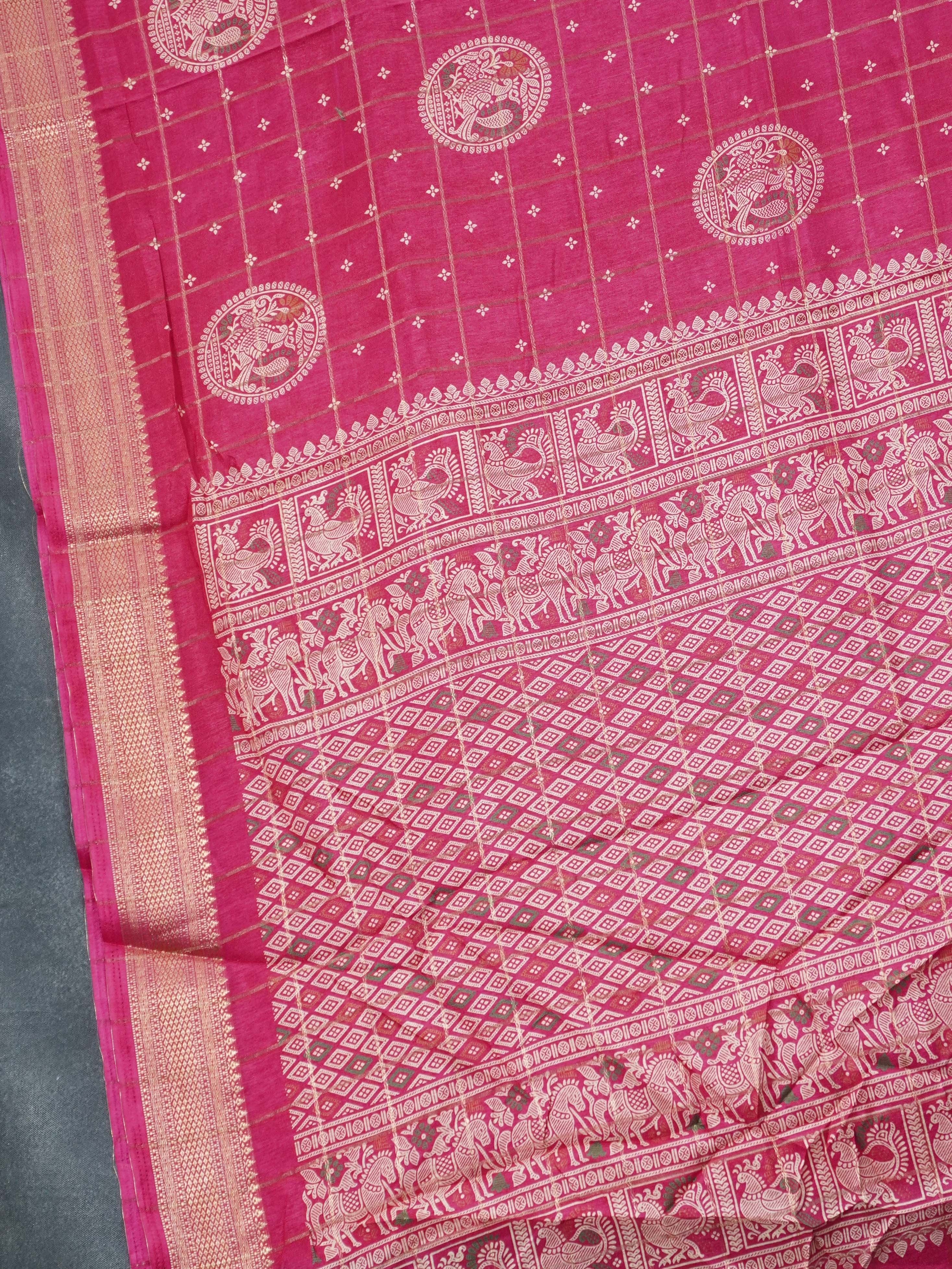 Printed Dola Saree | TTDS3301