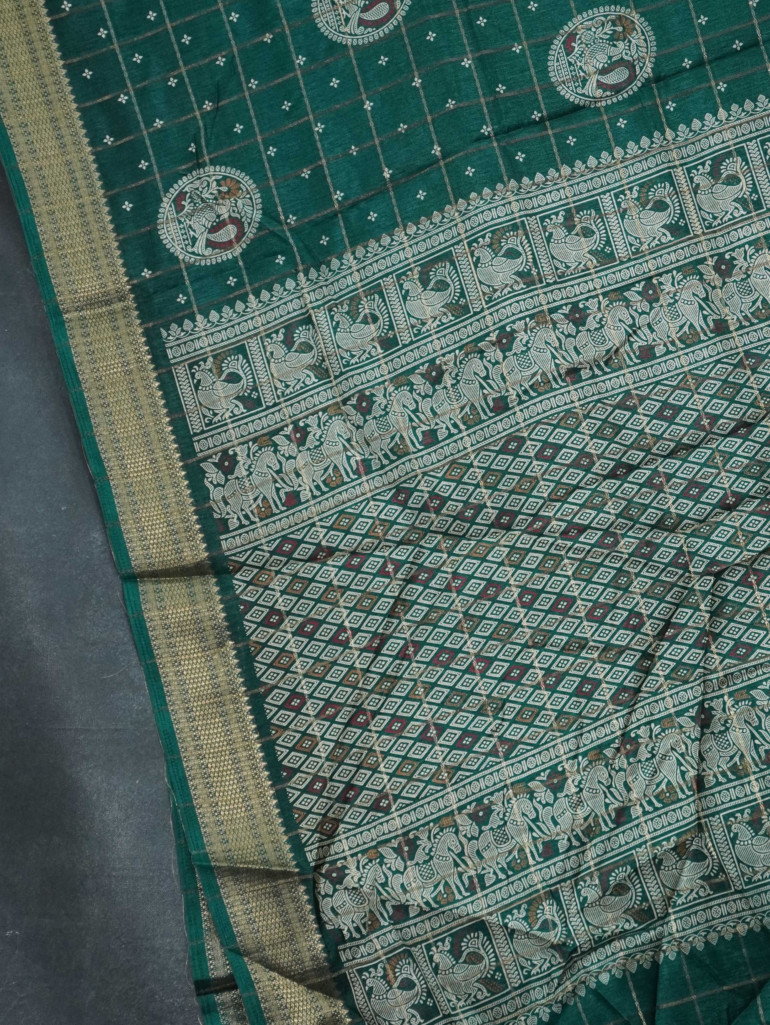 Printed Dola Saree | TTDS3301