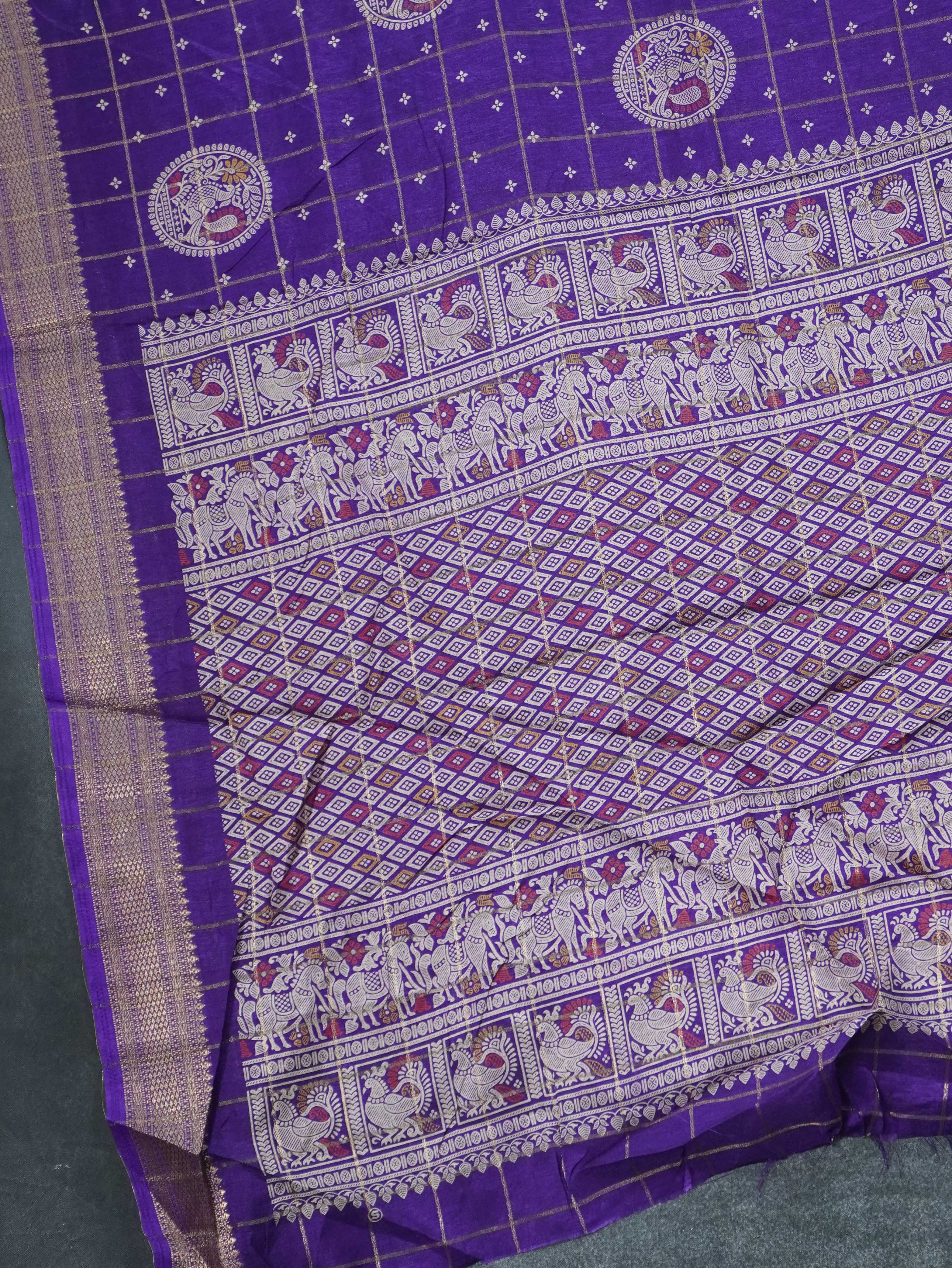 Printed Dola Saree | TTDS3301