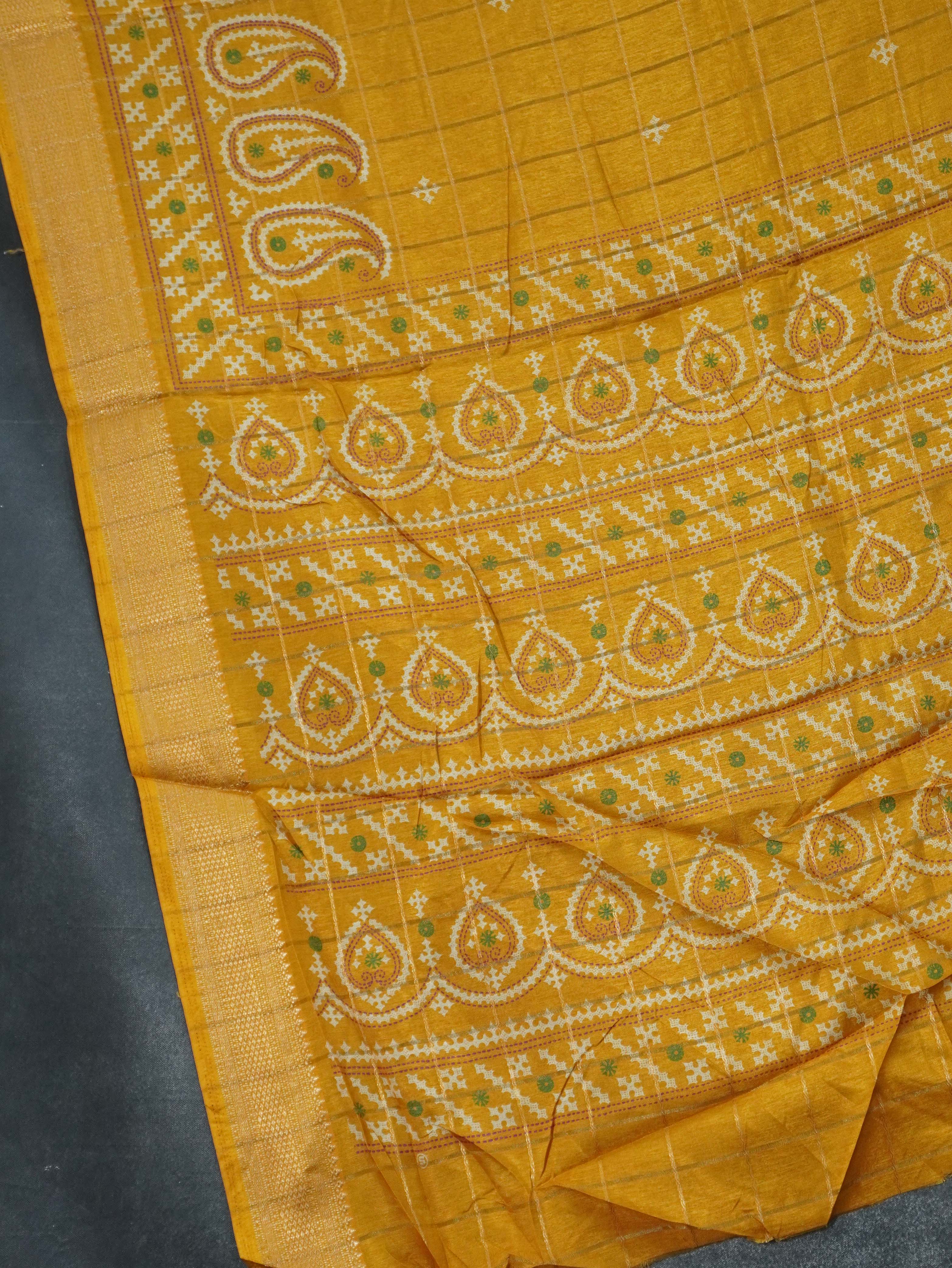 Printed Dola Saree | TTDS3326