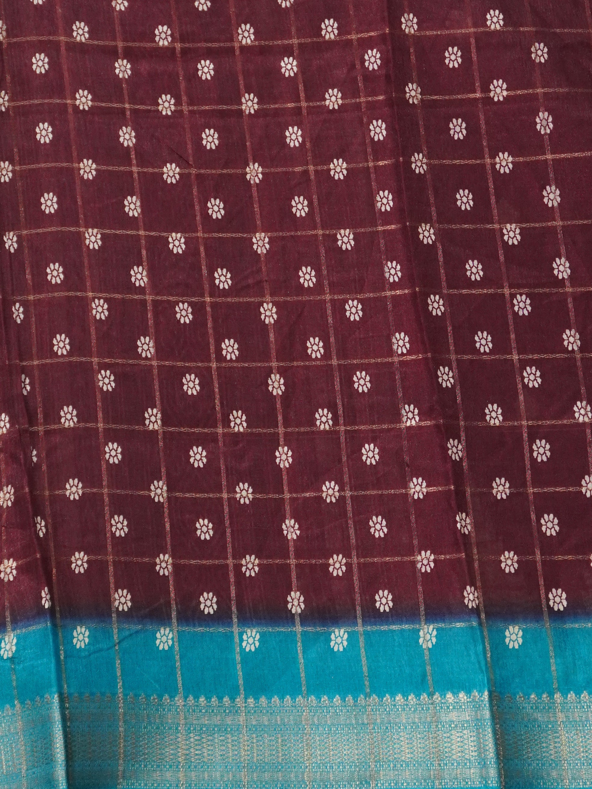 Linen Cotton Saree | TTDS3307