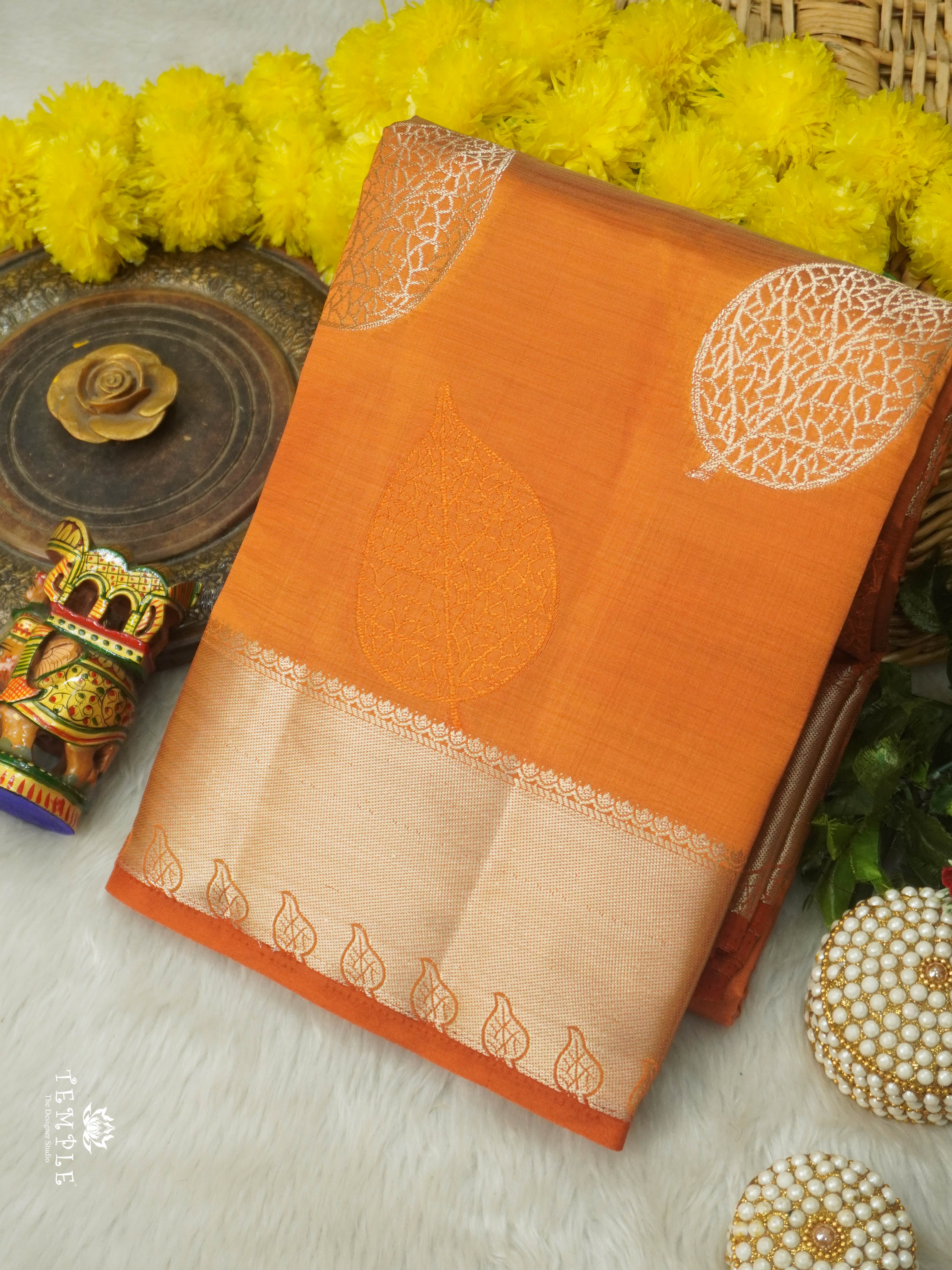 Semi Tussar Silk Saree | TTDS2861