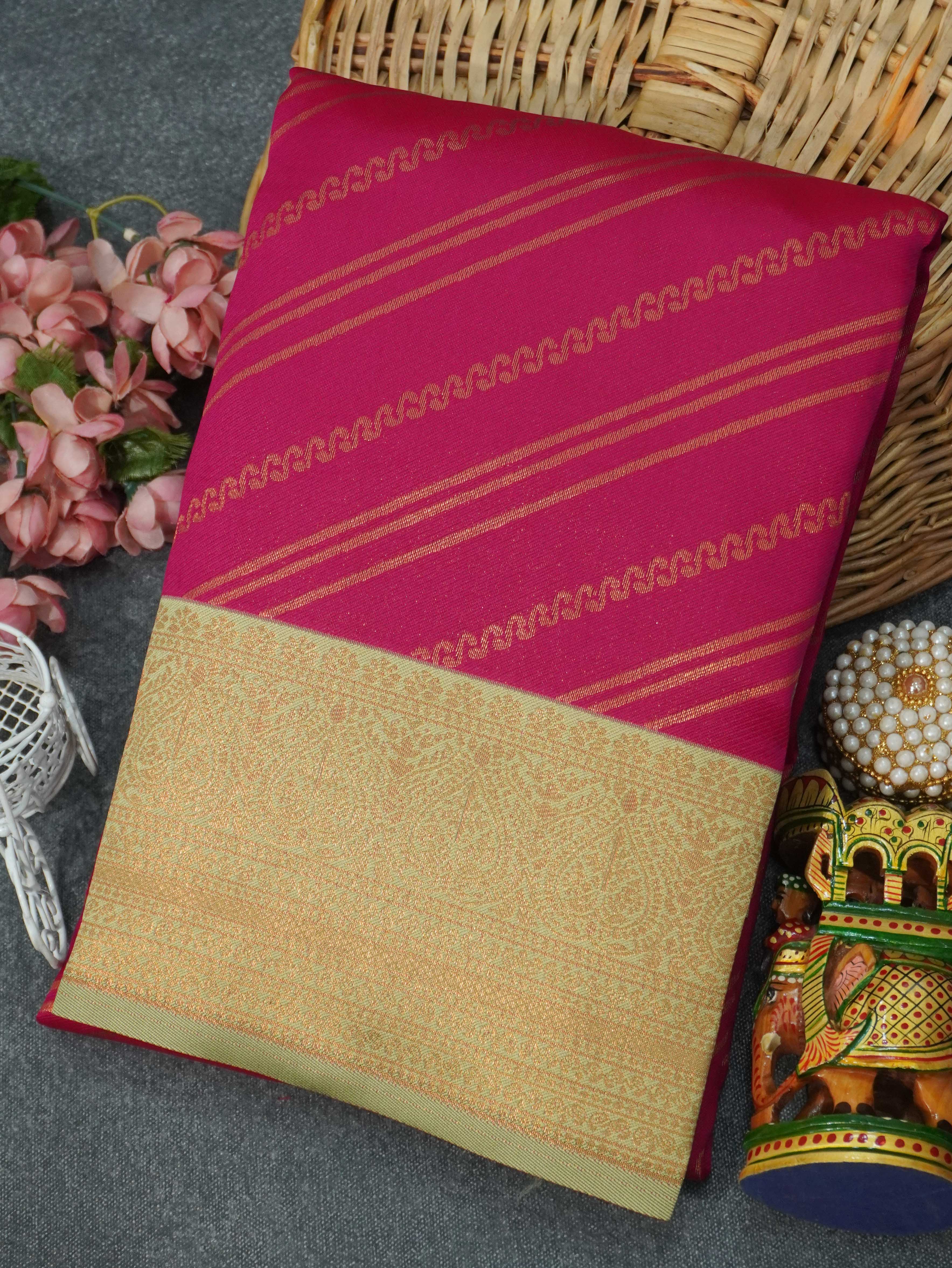 Semi Silk Saree | TTDS3283