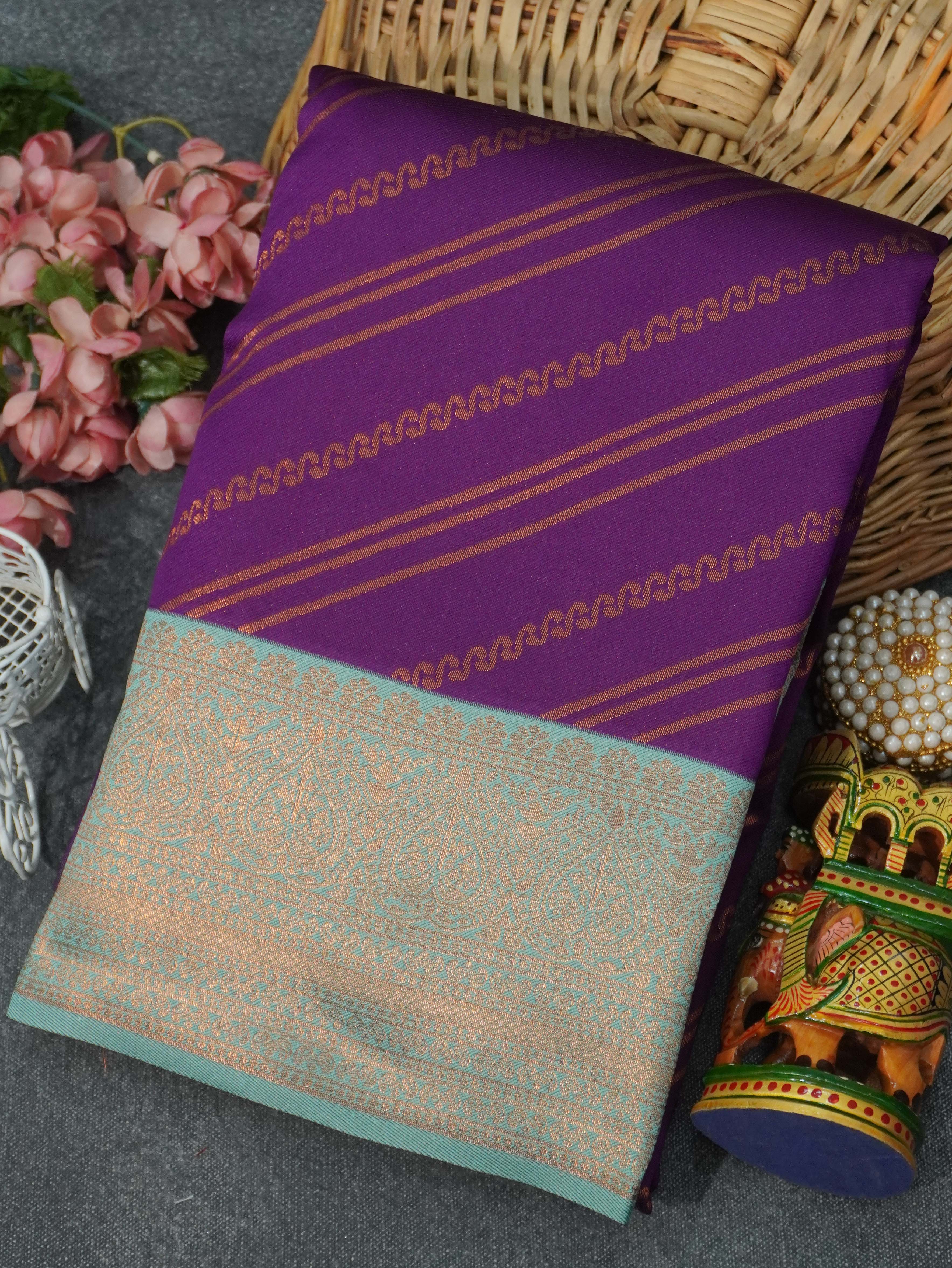 Semi Silk Saree | TTDS3267