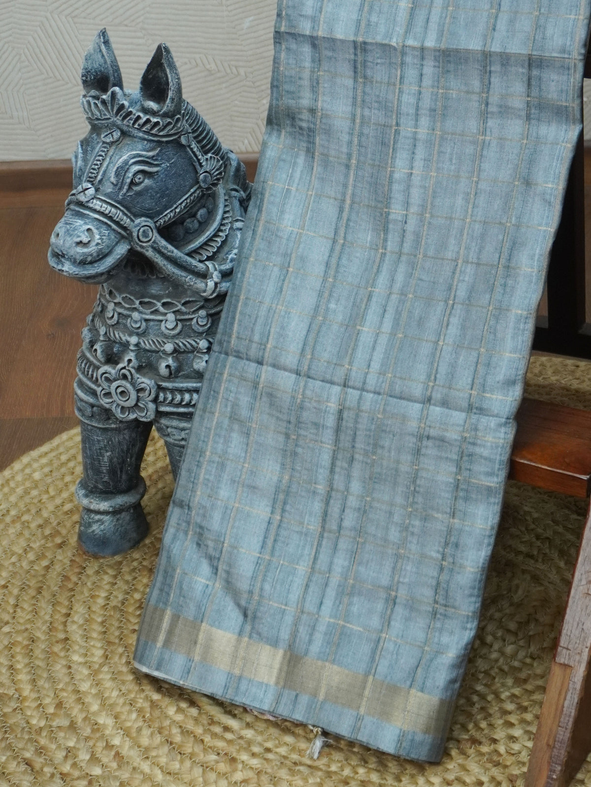 Raw Silk Saree | TTDS3702