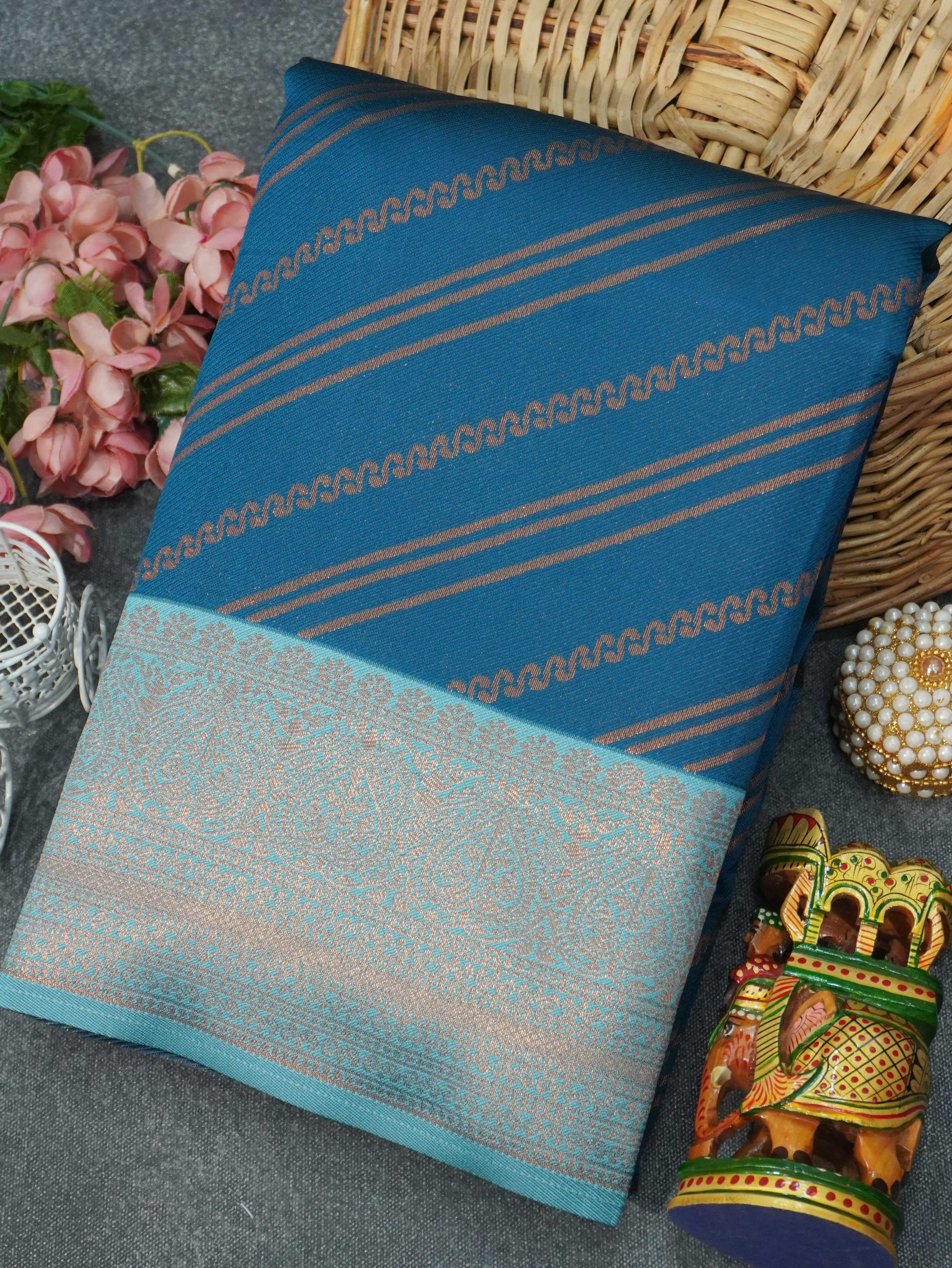 Semi Silk Saree | TTDS3283