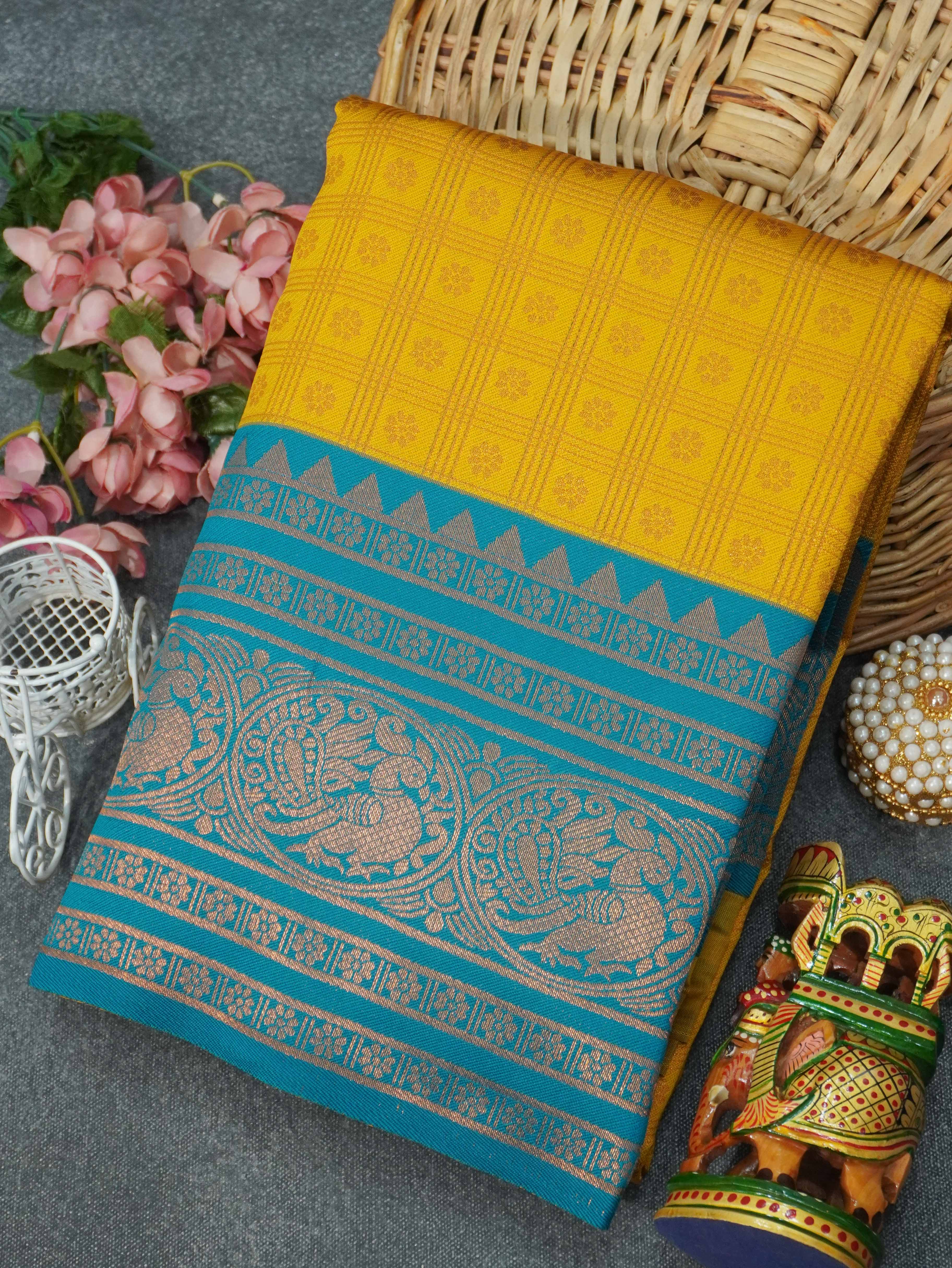 Semi Silk Saree | TTDS3268