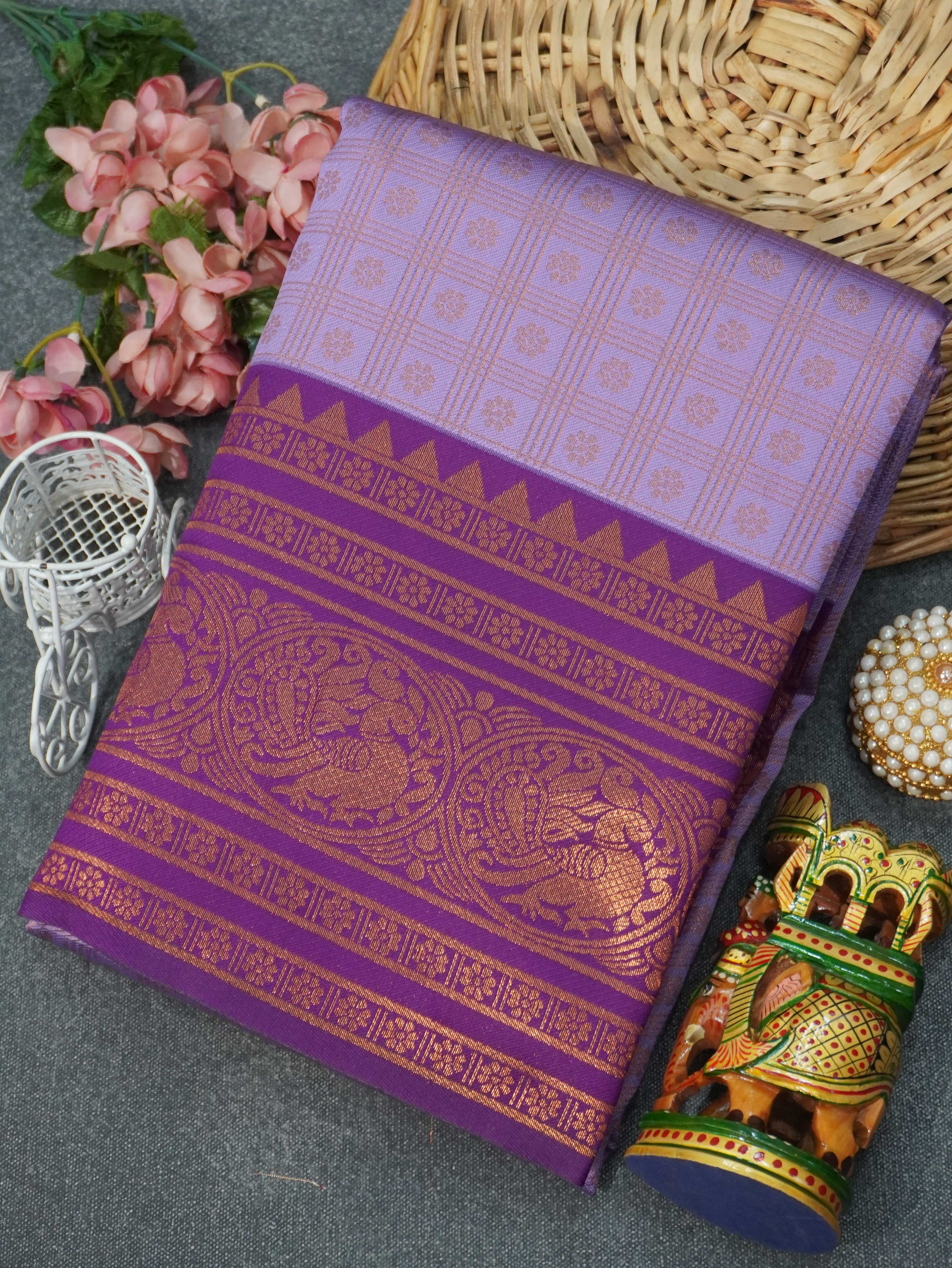 Semi Silk Saree | TTDS3268