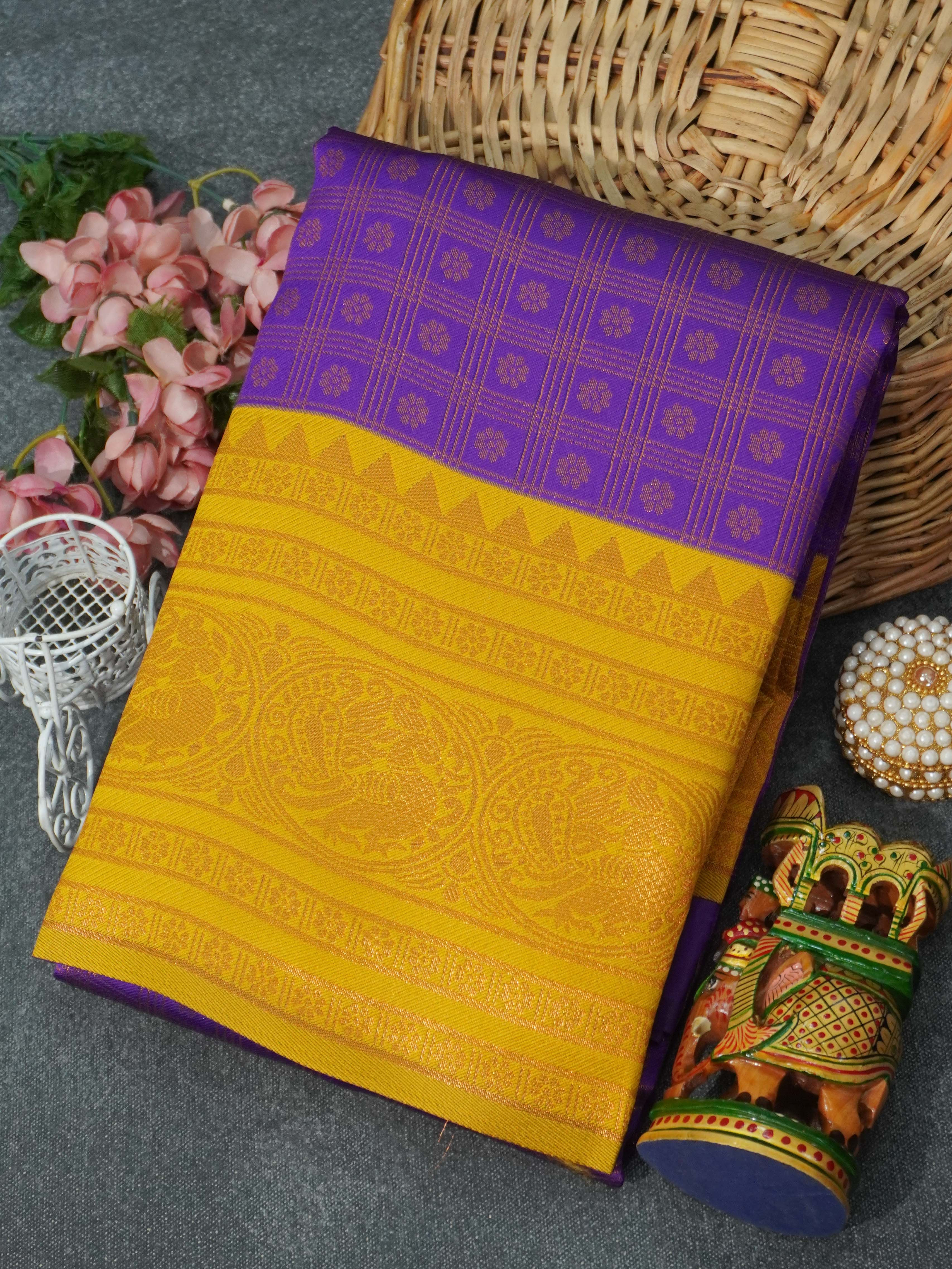Semi Silk Saree | TTDS3268