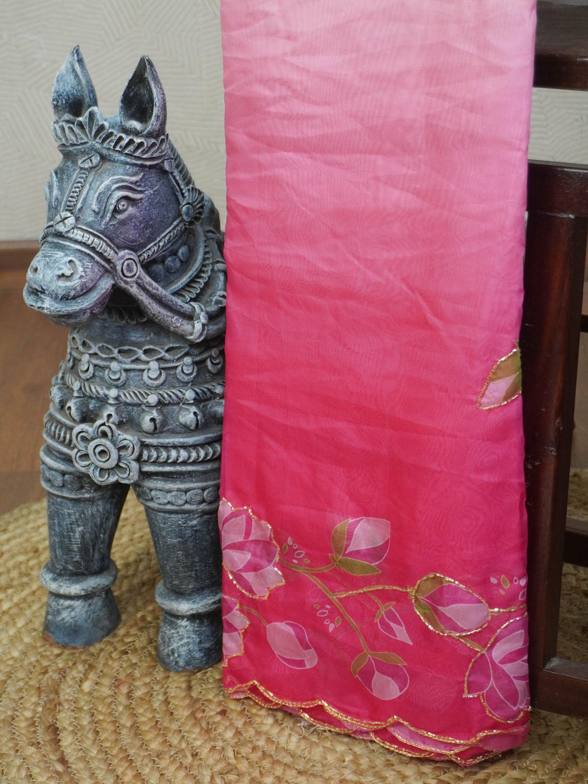 Fancy Organza Saree | TTDS3698