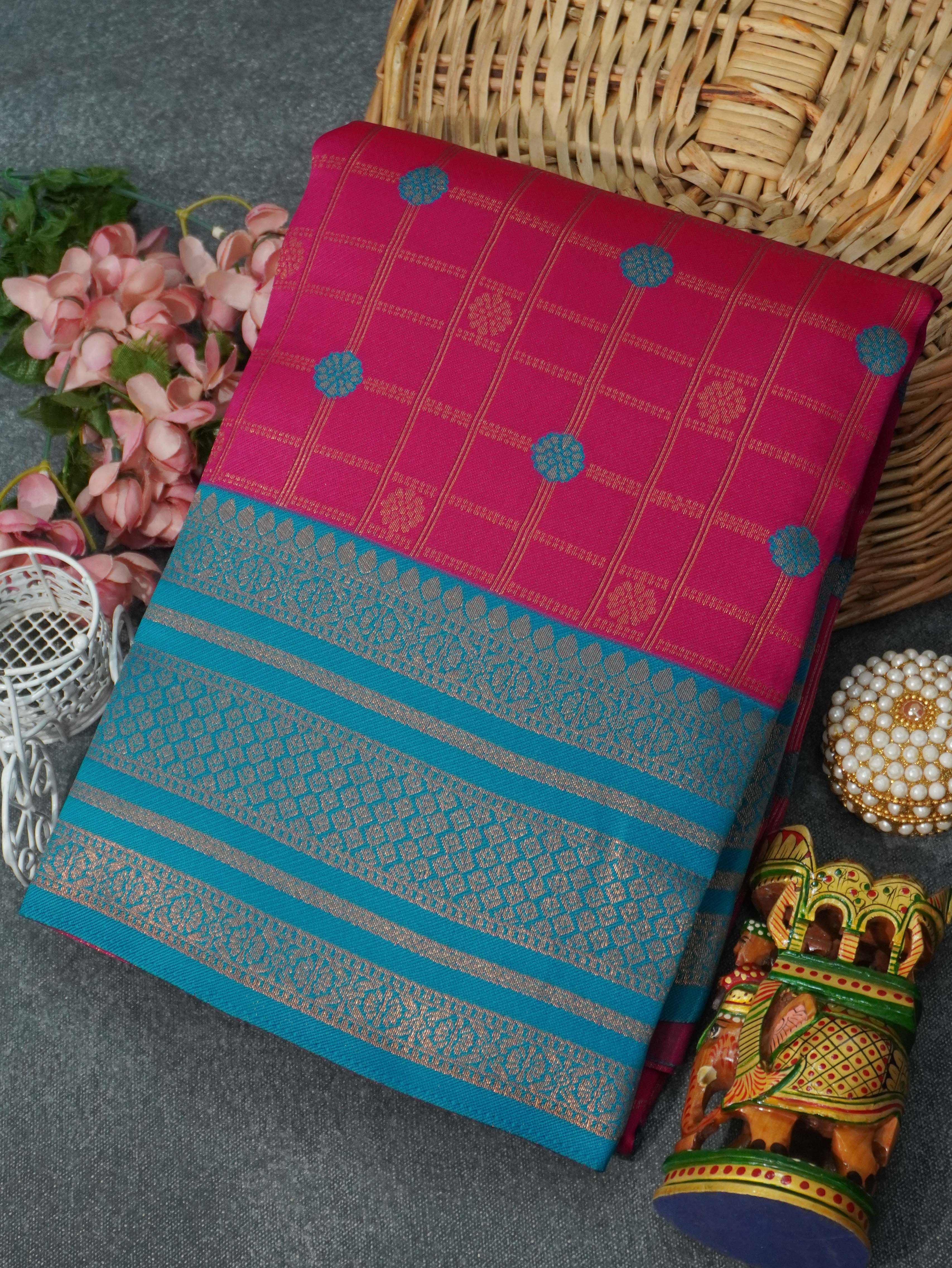 Semi Silk Saree | TTDS3295