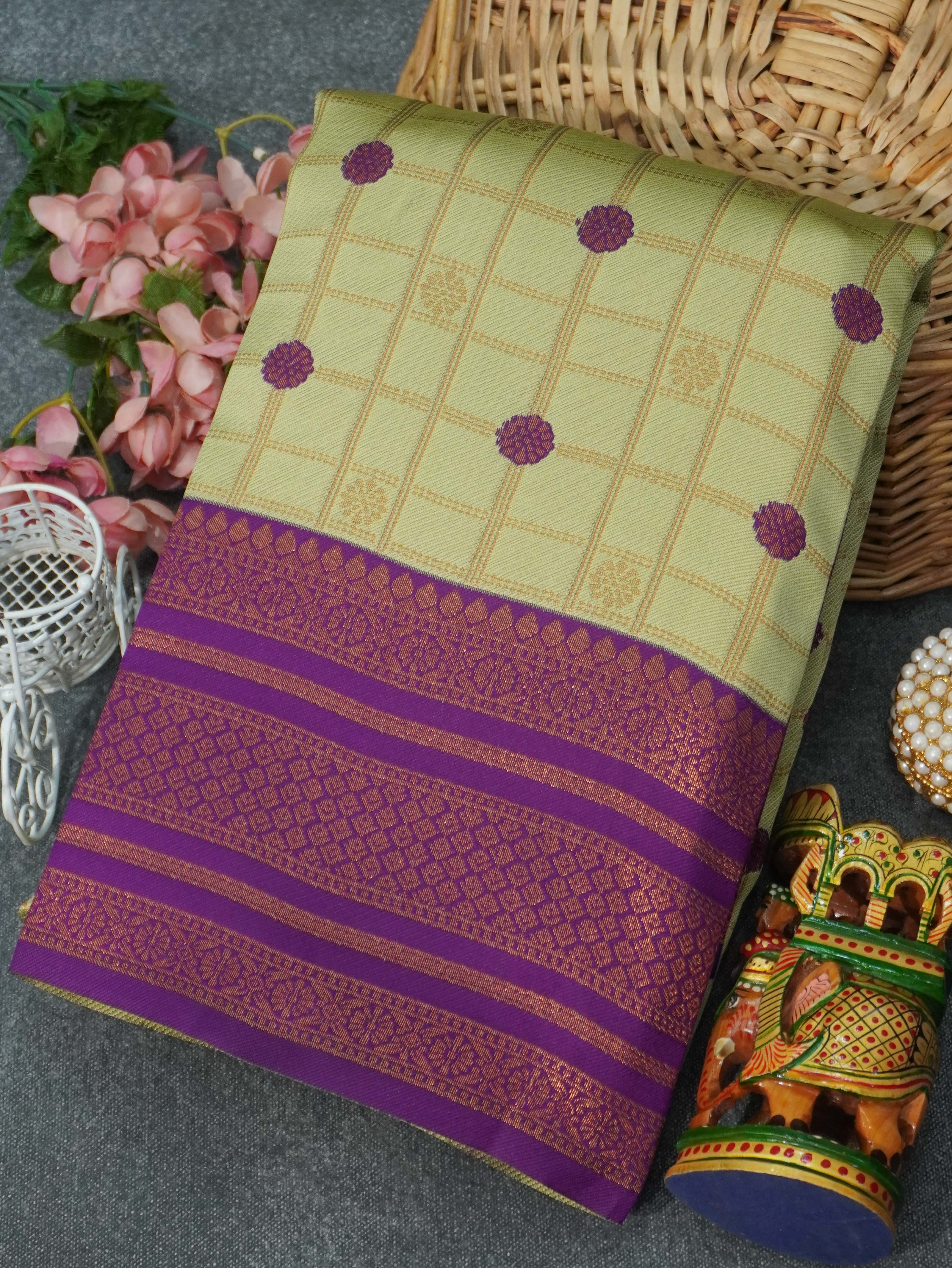 Semi Silk Saree | TTDS3295