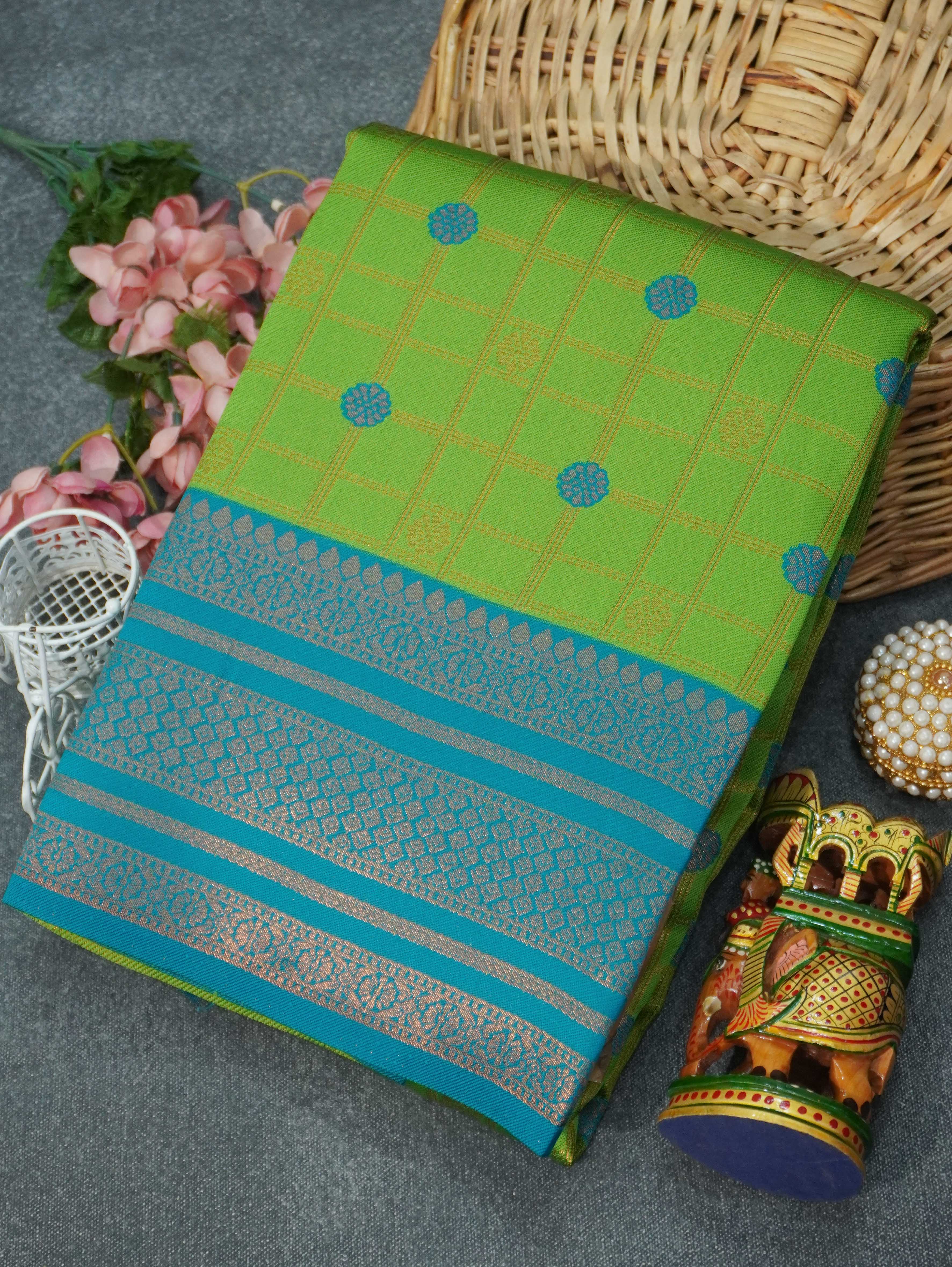 Semi Silk Saree | TTDS3295