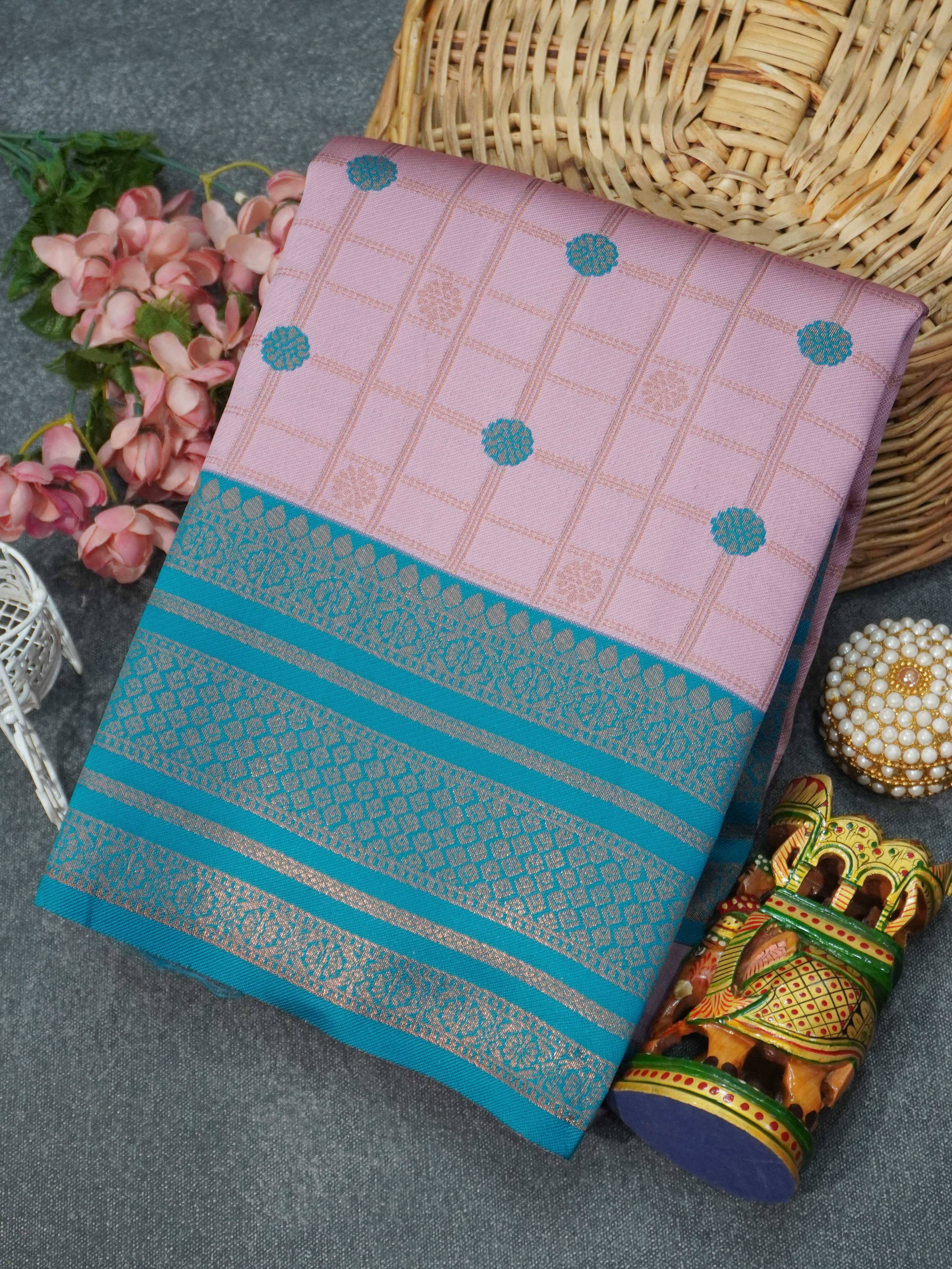 Semi Silk Saree | TTDS3295