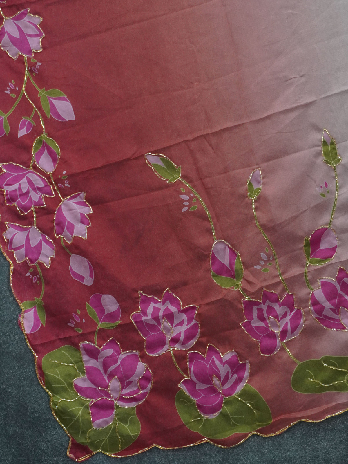 Fancy Organza Saree | TTDS3698