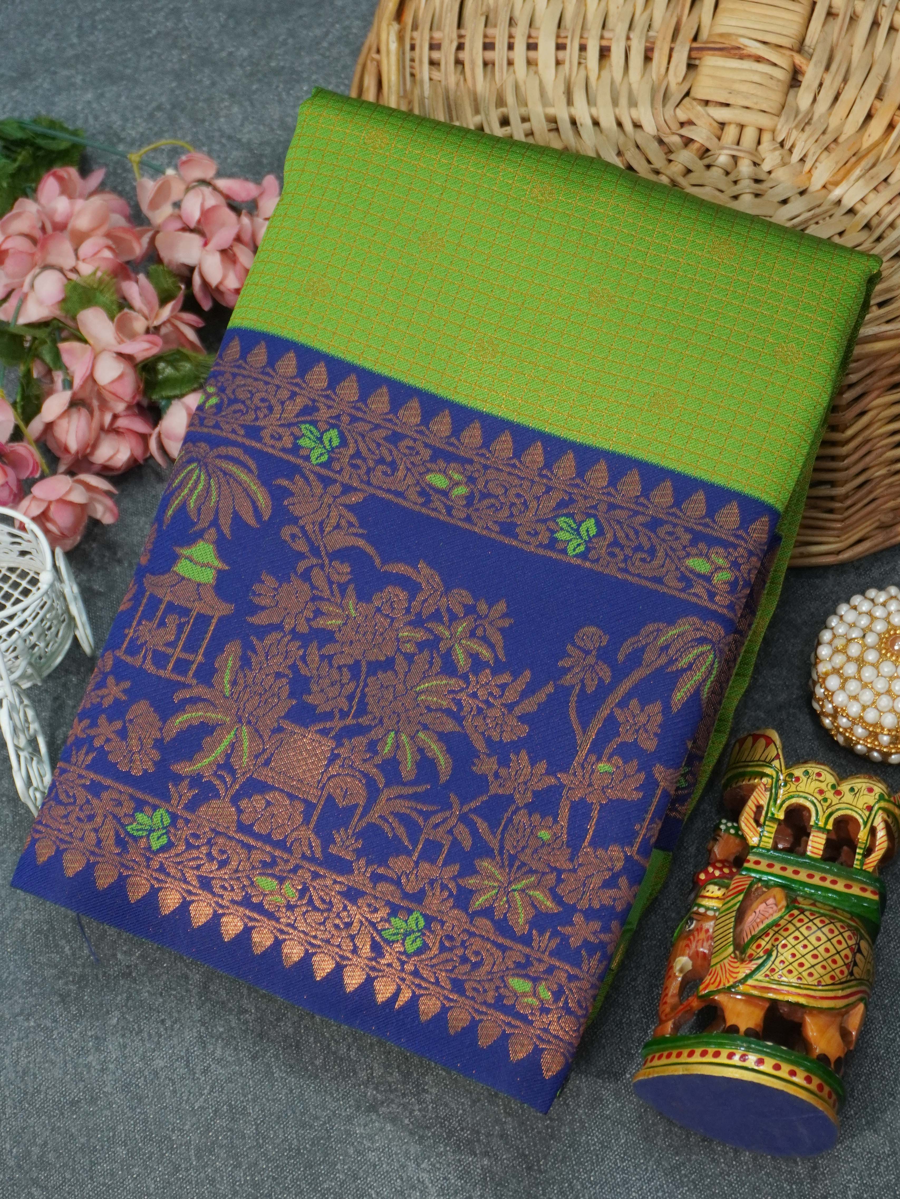 Semi Silk Saree | TTDS3296