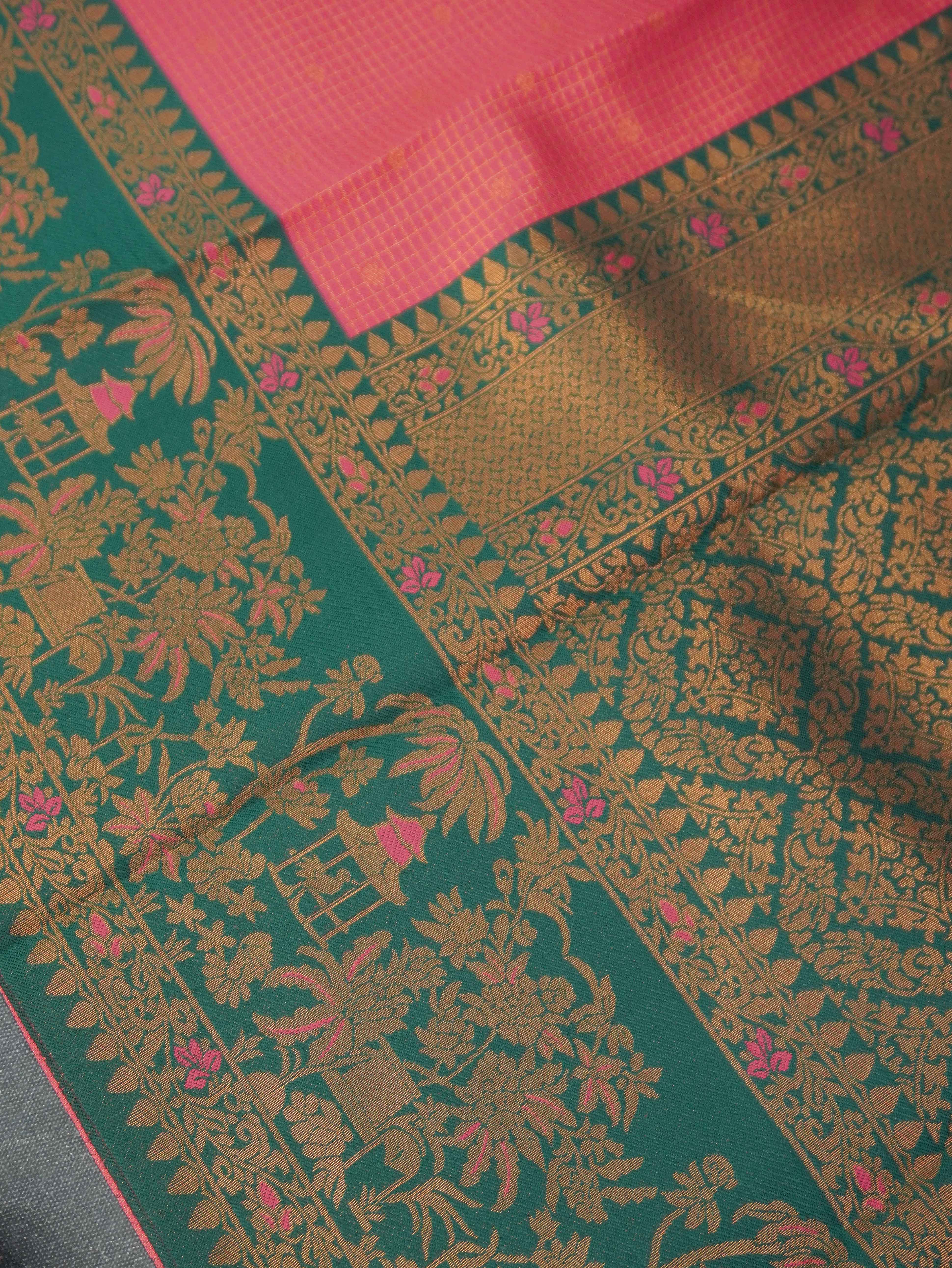 Semi Silk Saree | TTDS3296