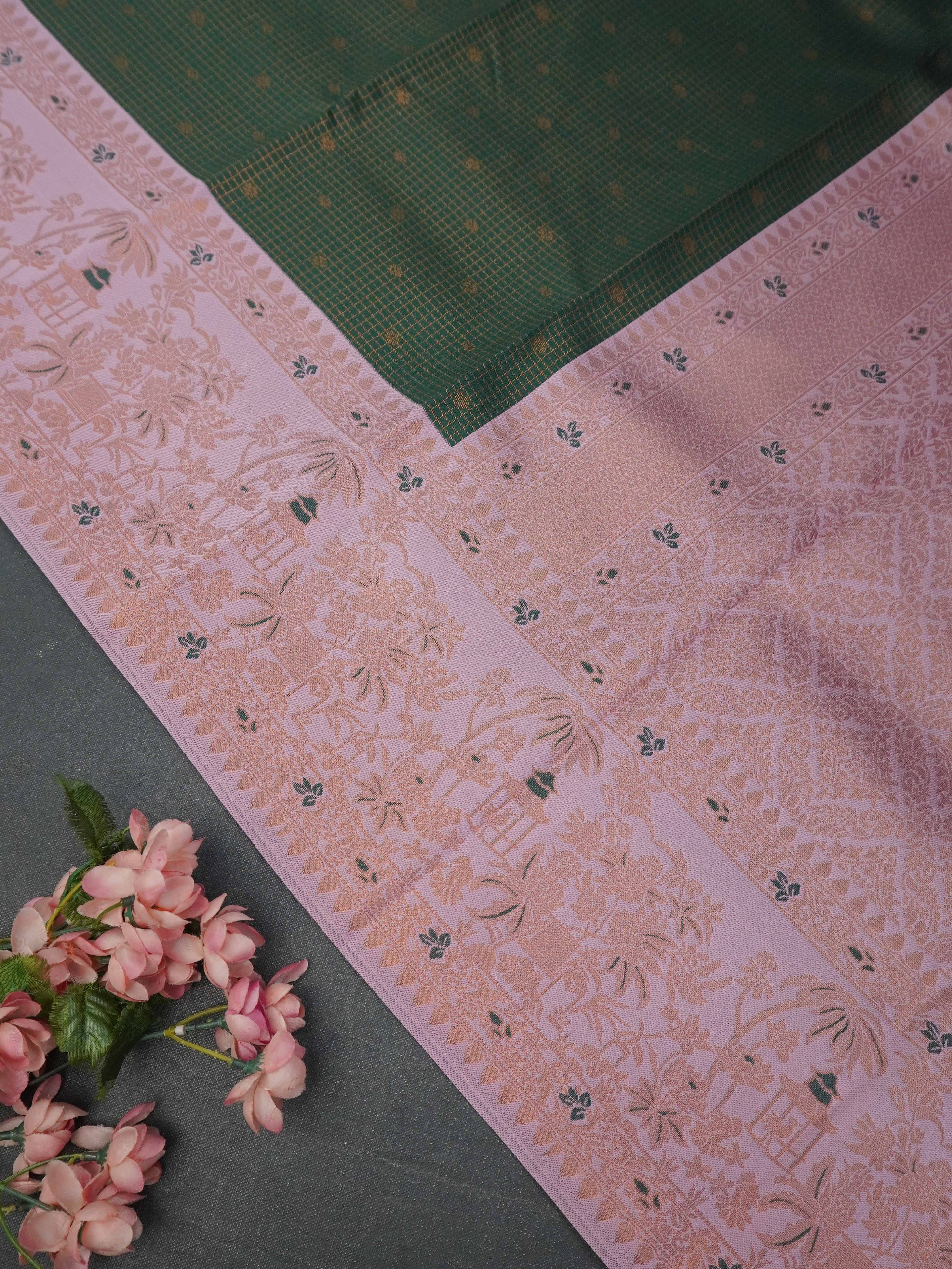 Semi Silk Saree | TTDS3296