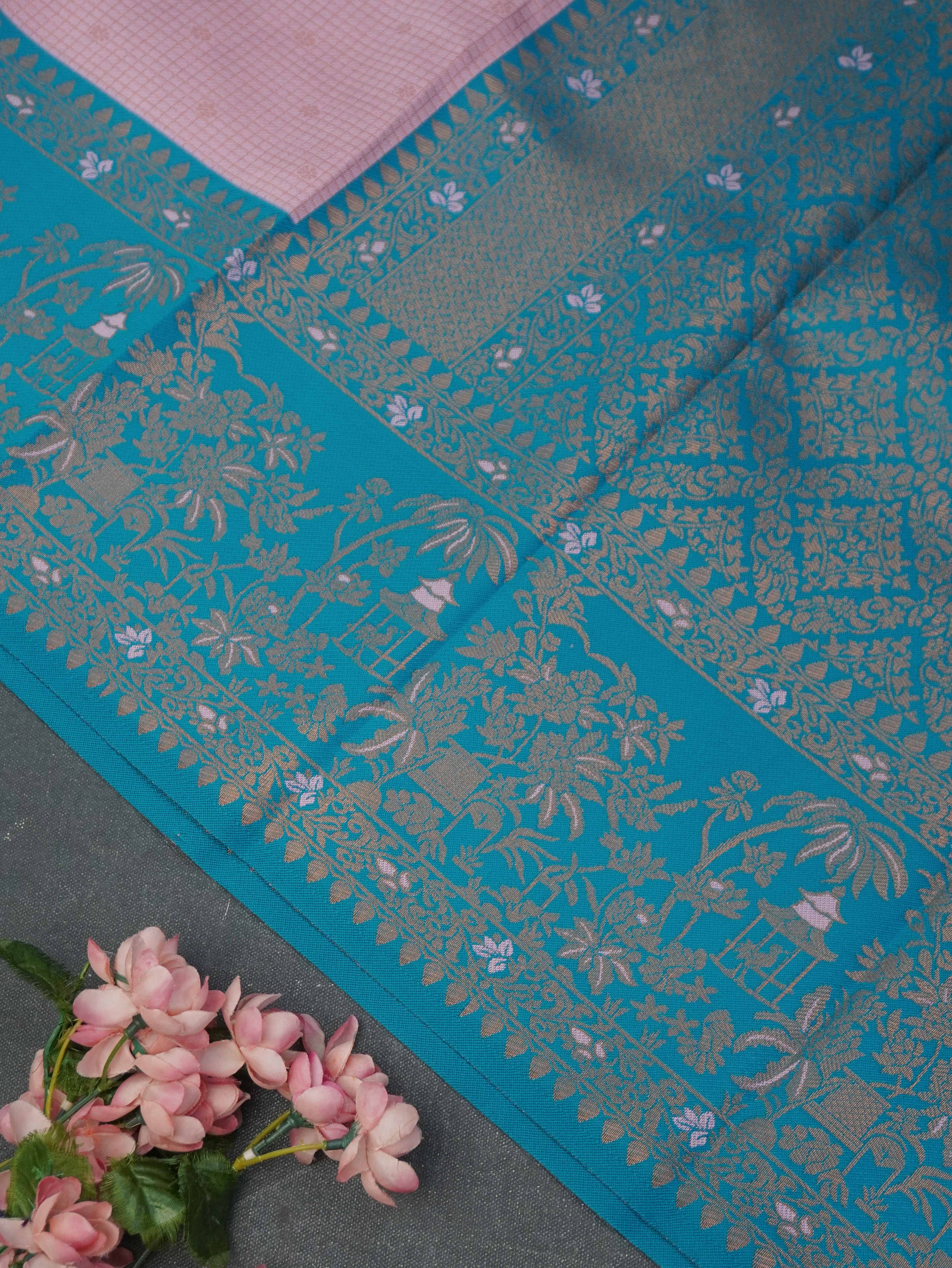 Semi Silk Saree | TTDS3296