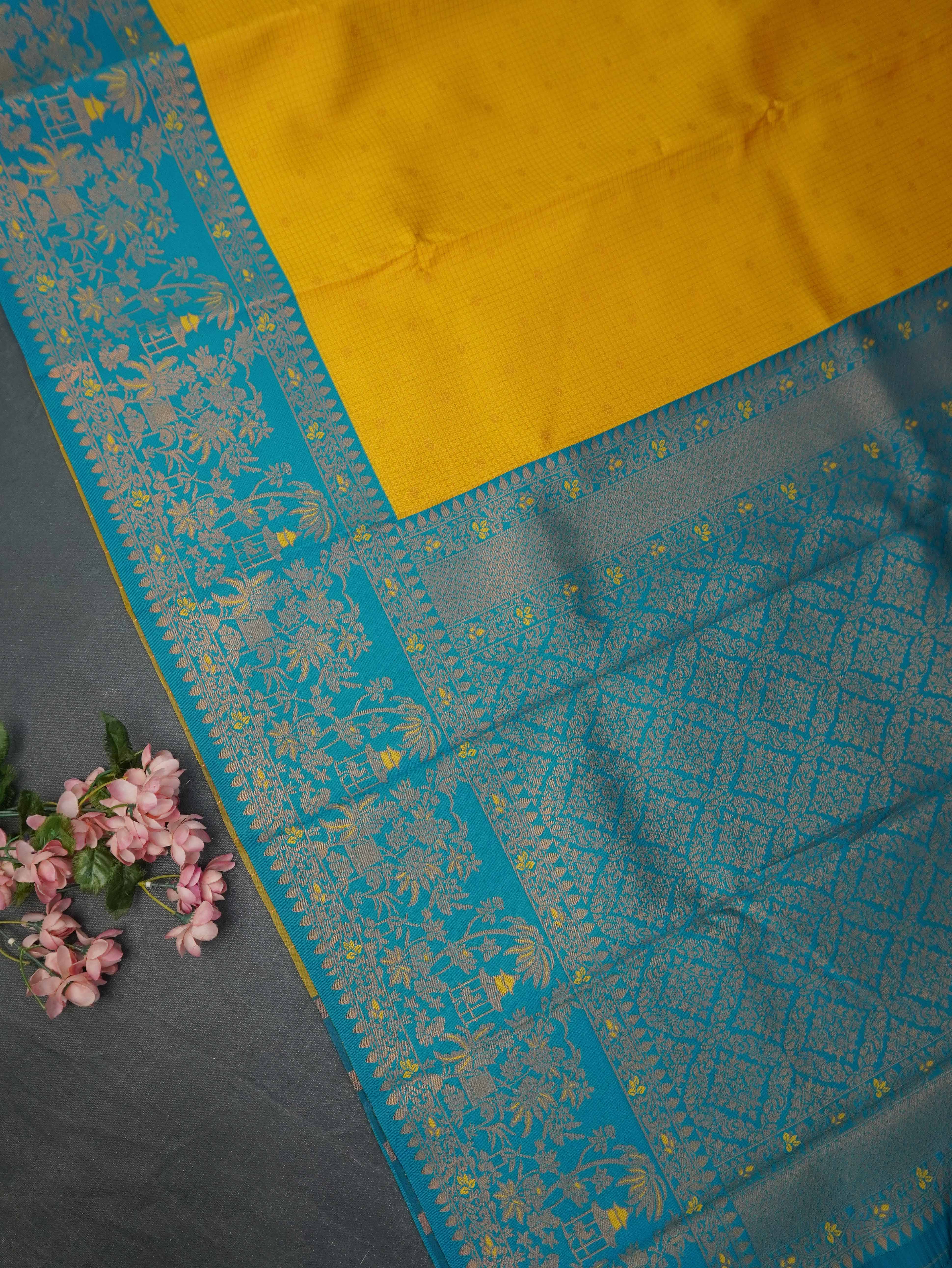 Semi Silk Saree | TTDS3296