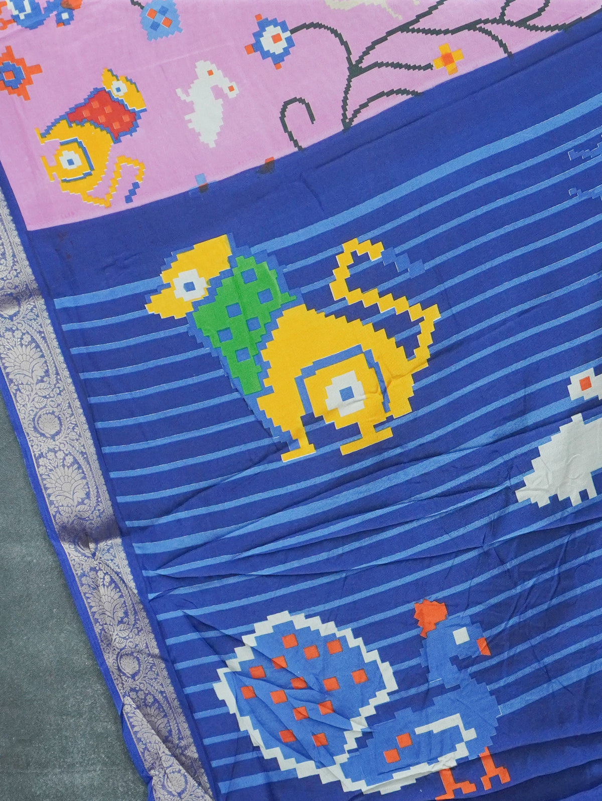 Semi Mysore Silk Saree | TTDS3913