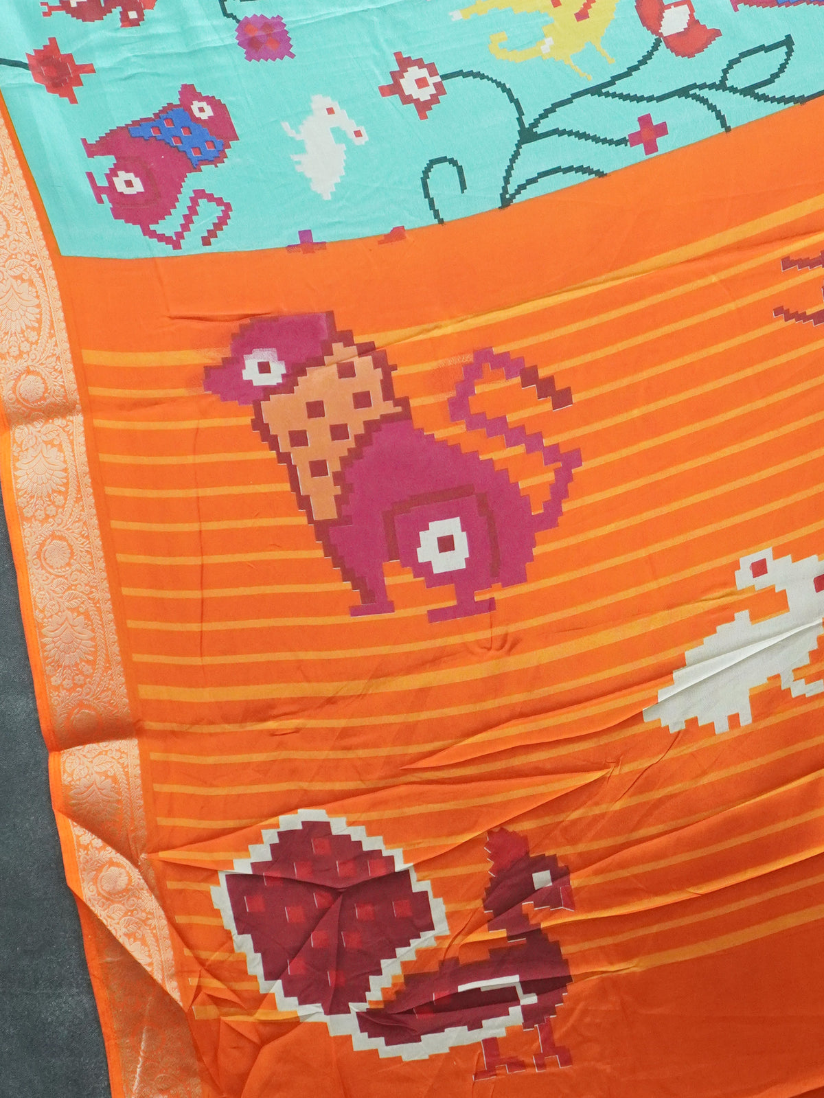 Semi Mysore Silk Saree | TTDS3913