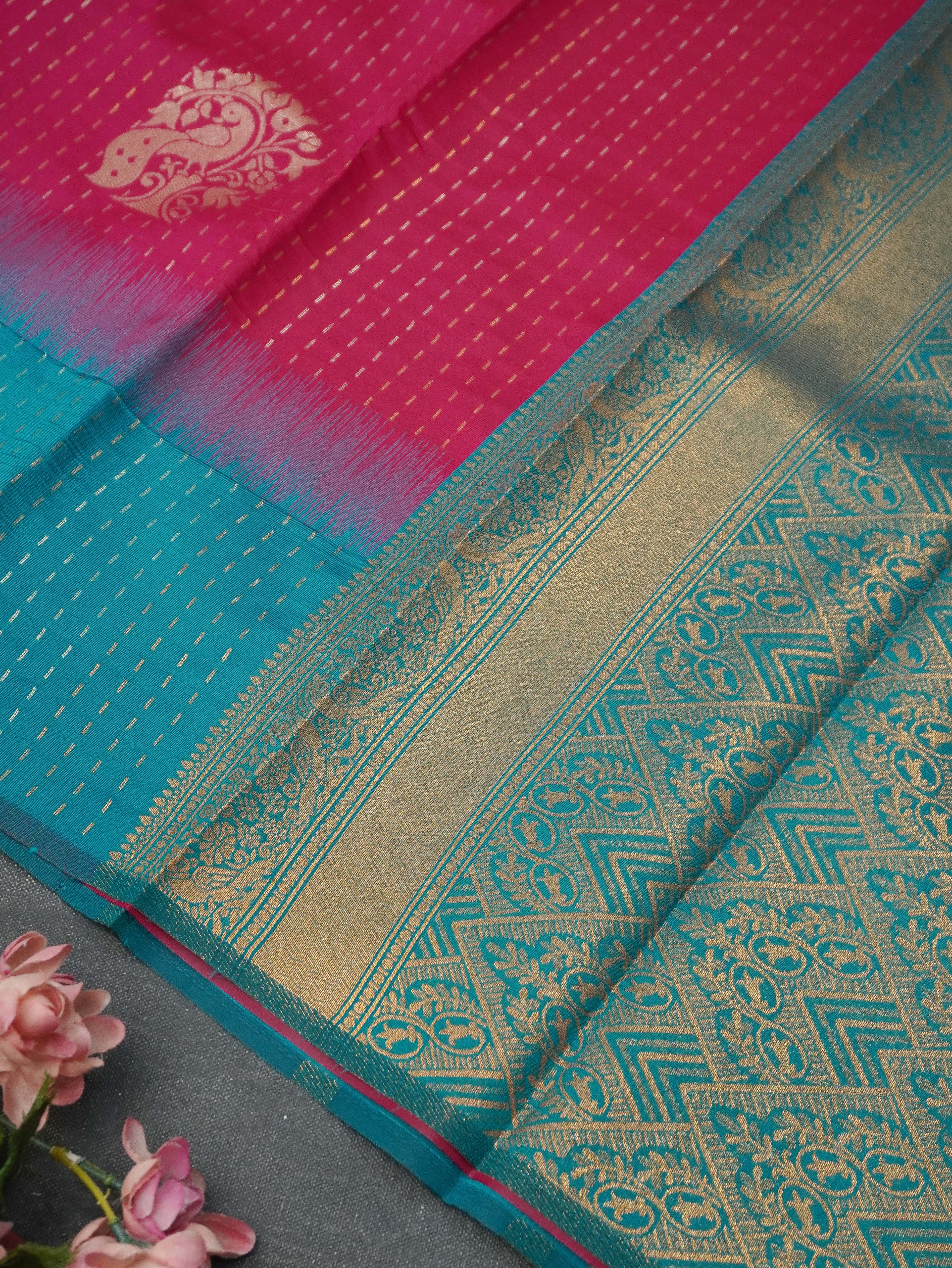Semi Kanchi Saree | TTDS2661