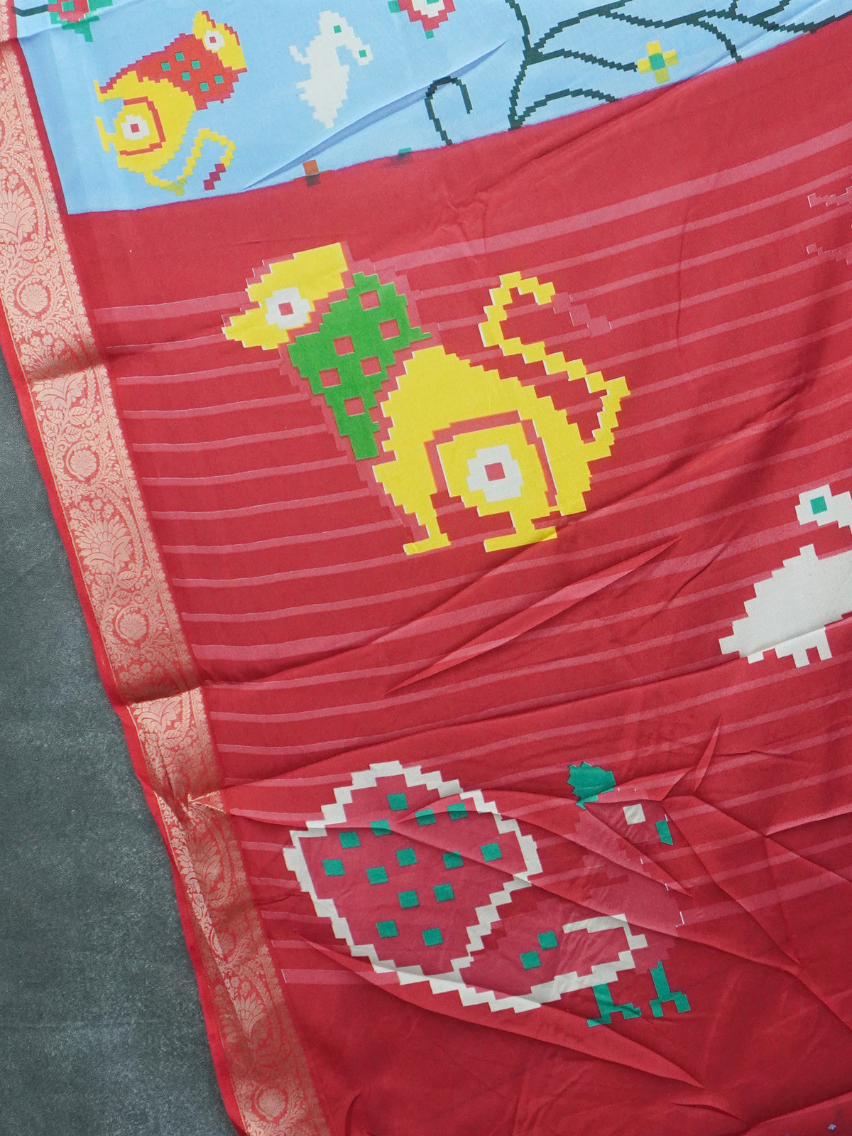 Semi Mysore Silk Saree | TTDS3913