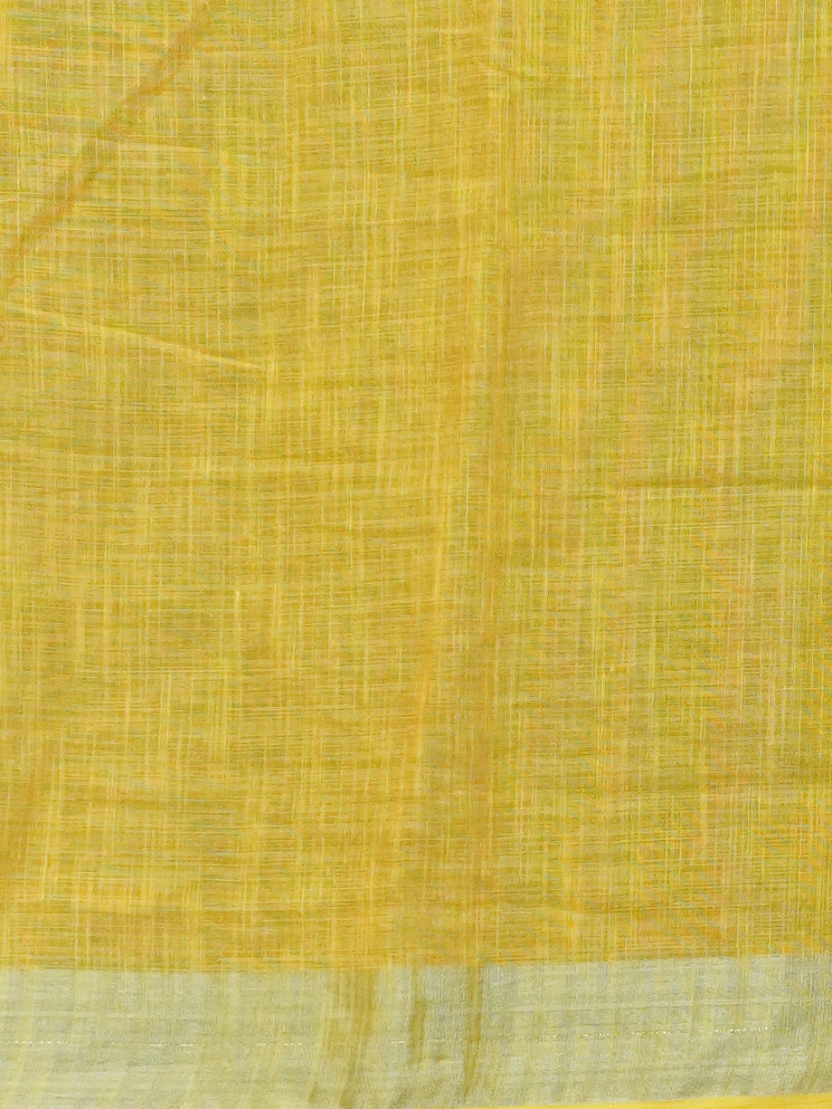 Linen Cotton Saree | TTDS3711