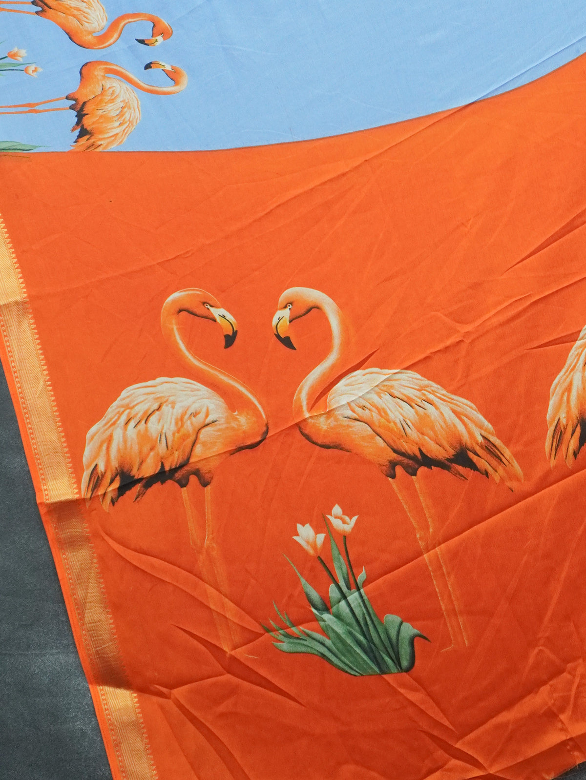 Semi Mysore Silk Saree | TTDS3707