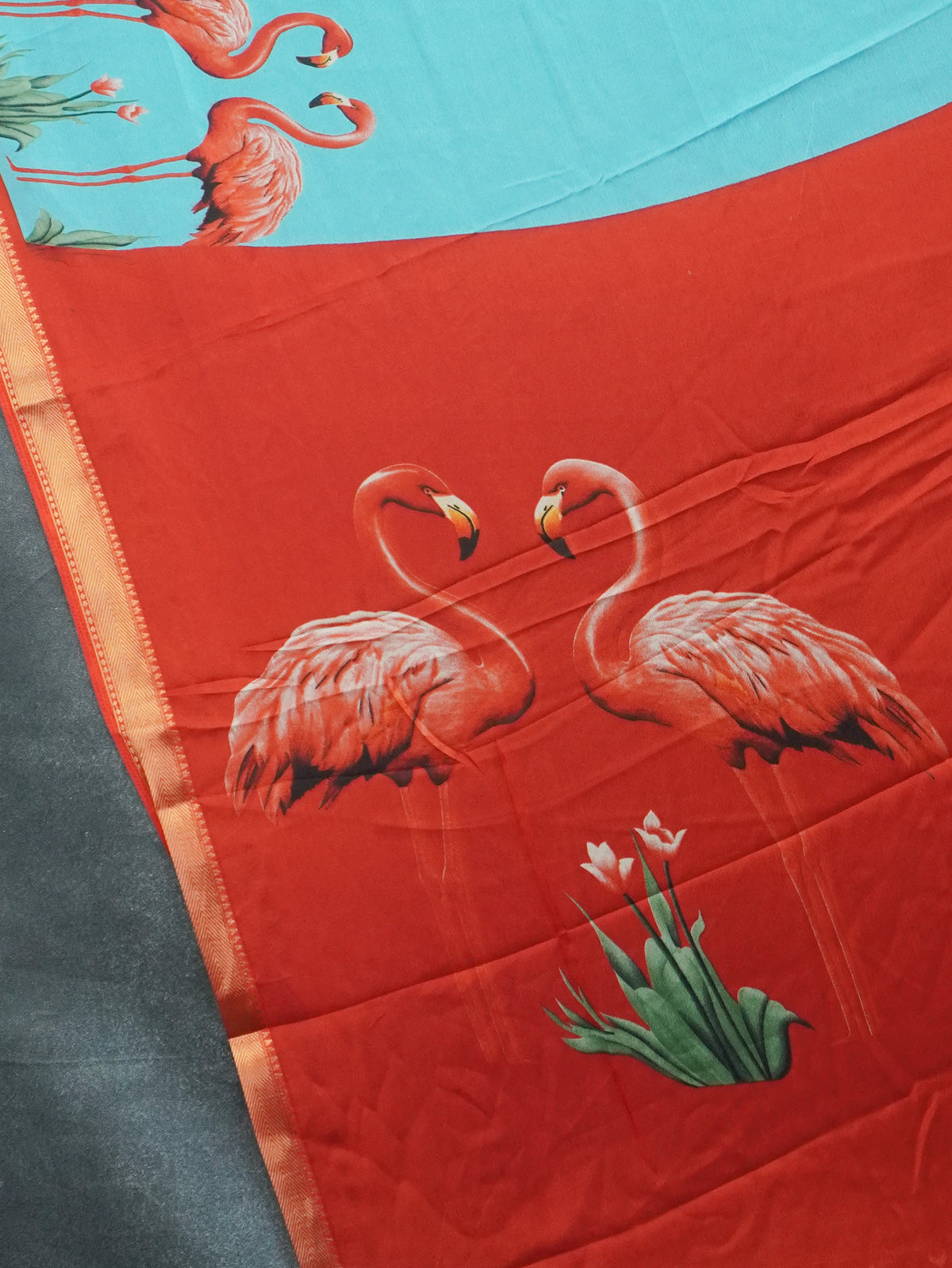 Semi Mysore Silk Saree | TTDS3707