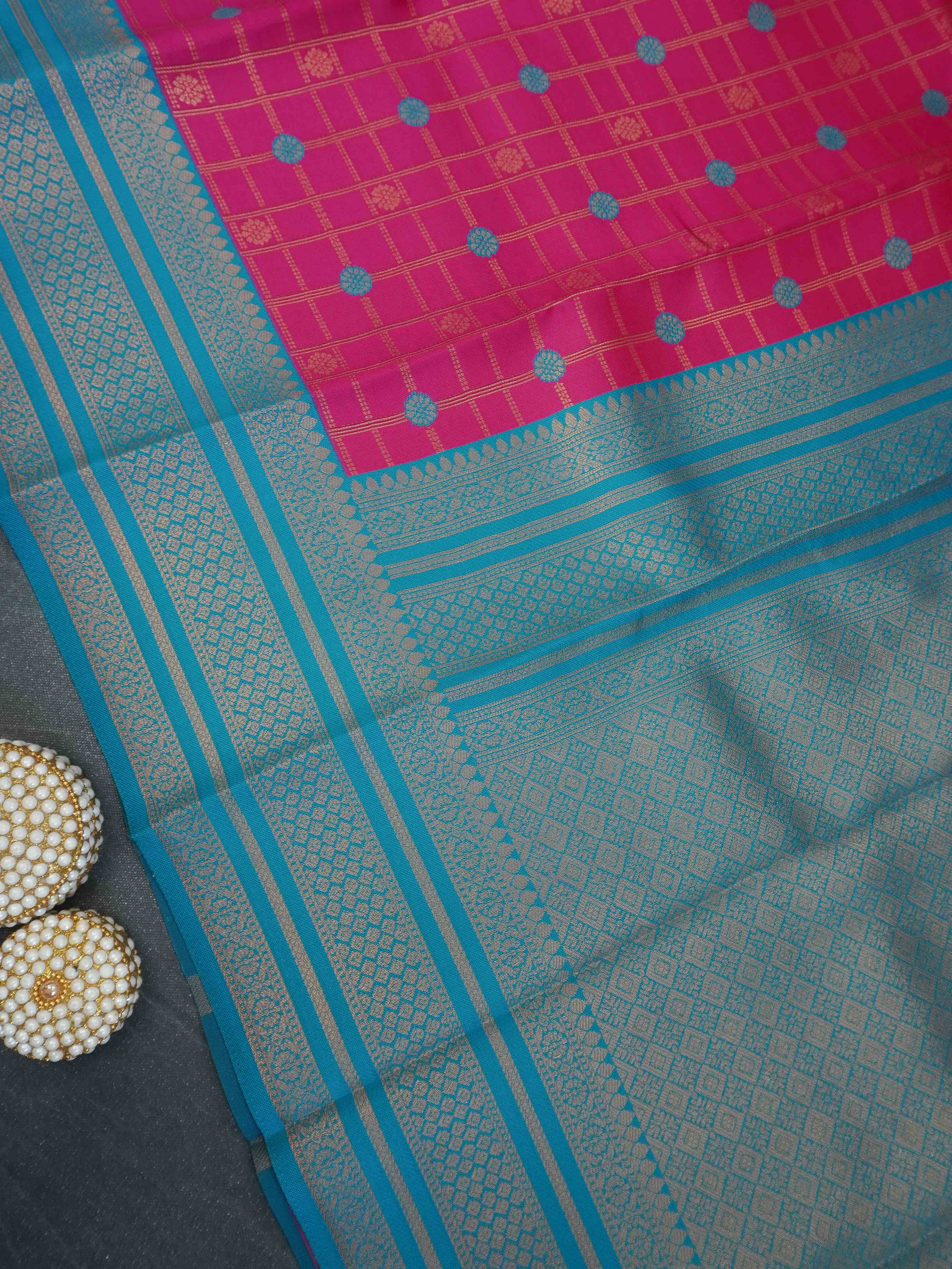 Semi Silk Saree | TTDS3295