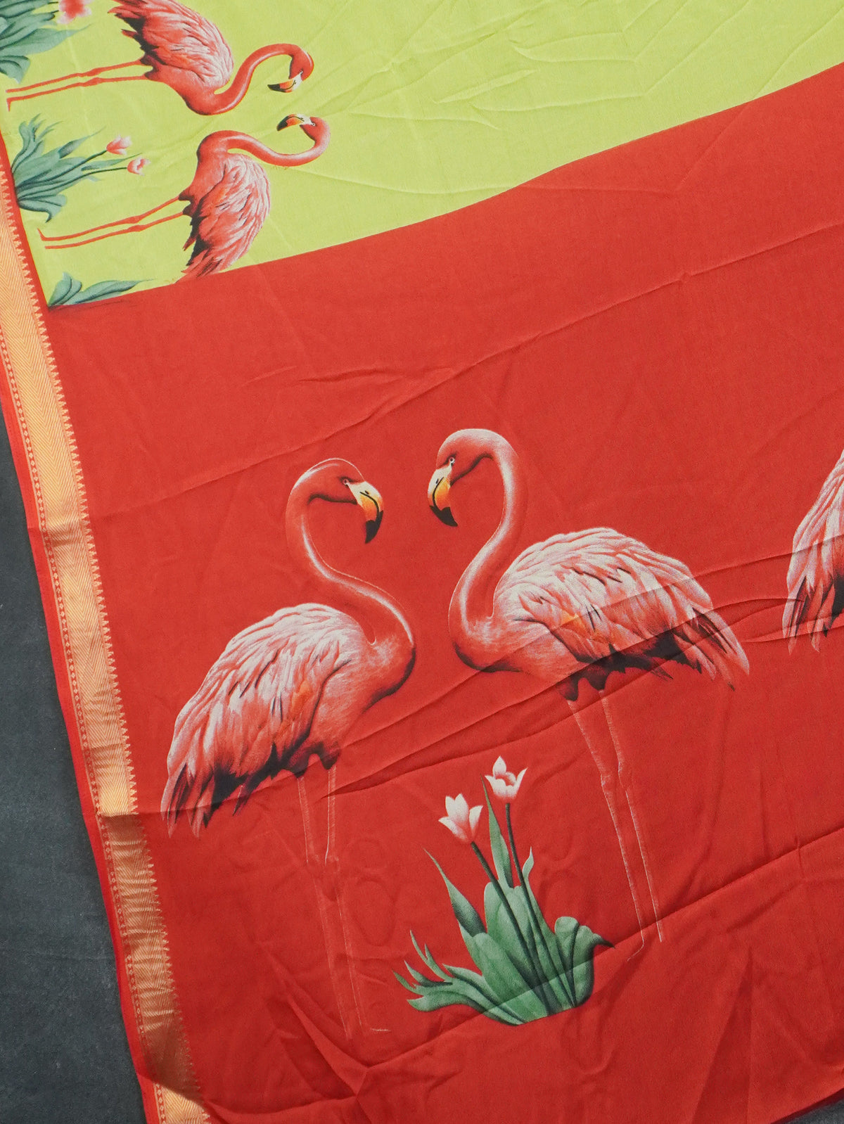 Semi Mysore Silk Saree | TTDS3707