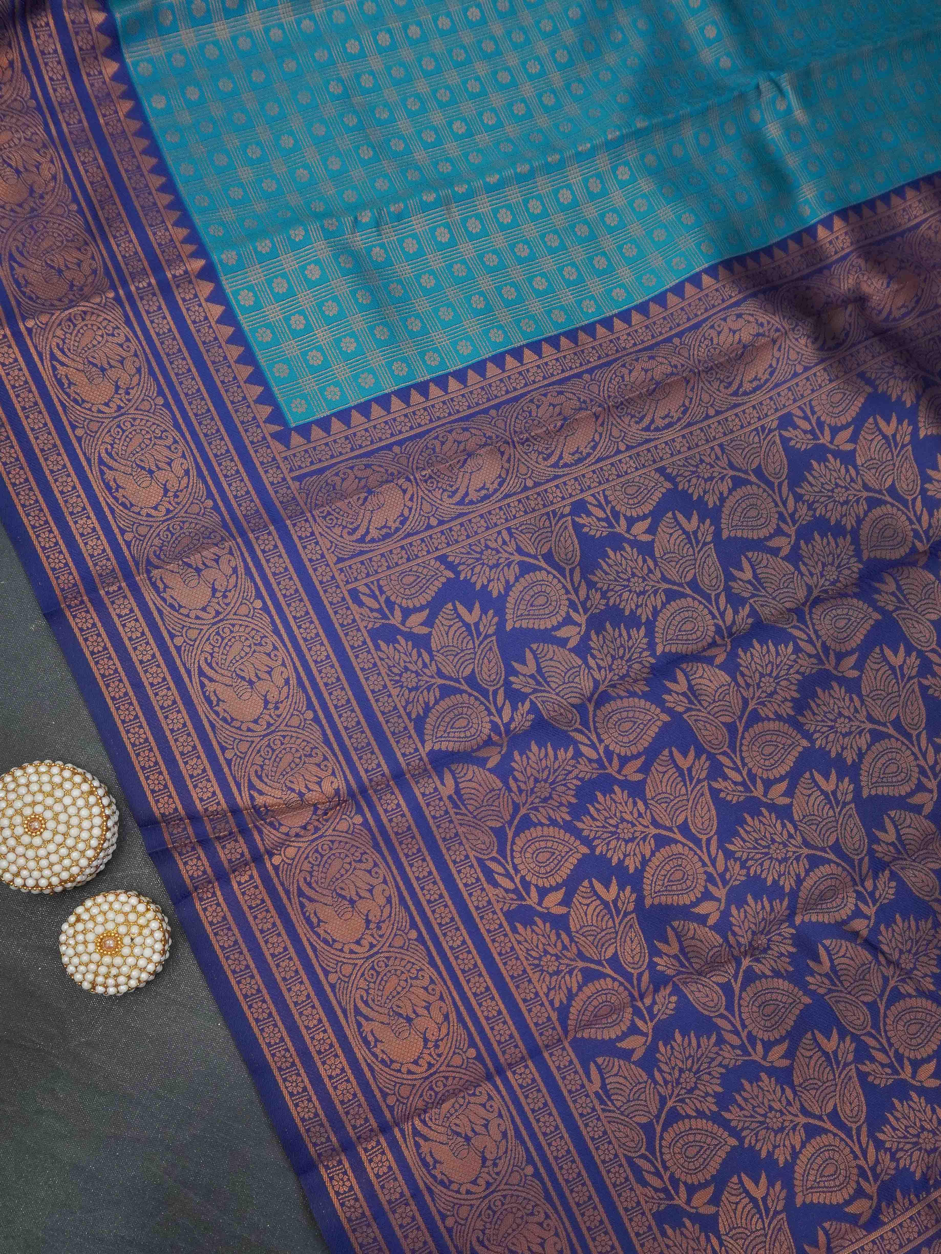 Semi Silk Saree | TTDS3268