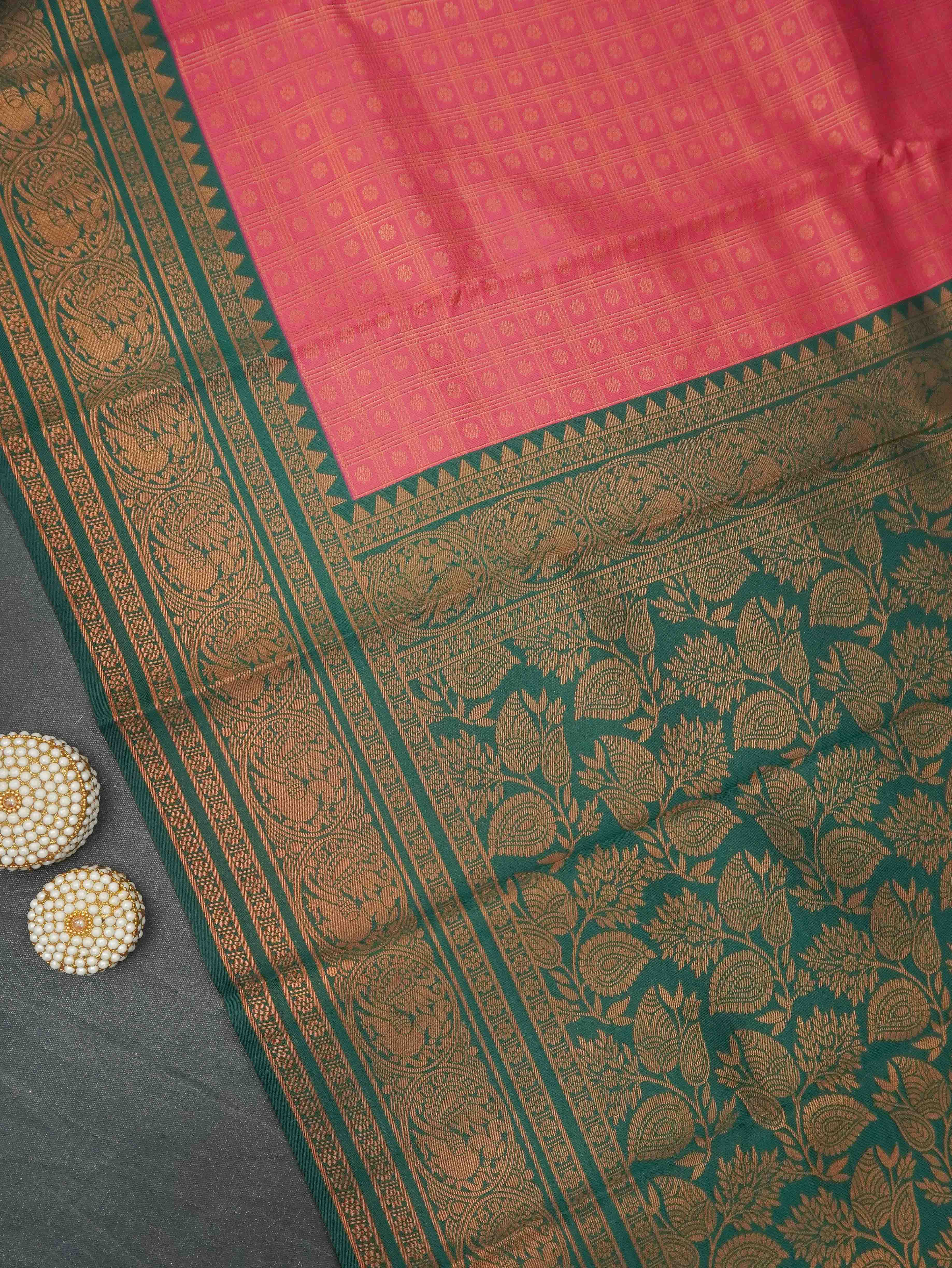 Semi Silk Saree | TTDS3268