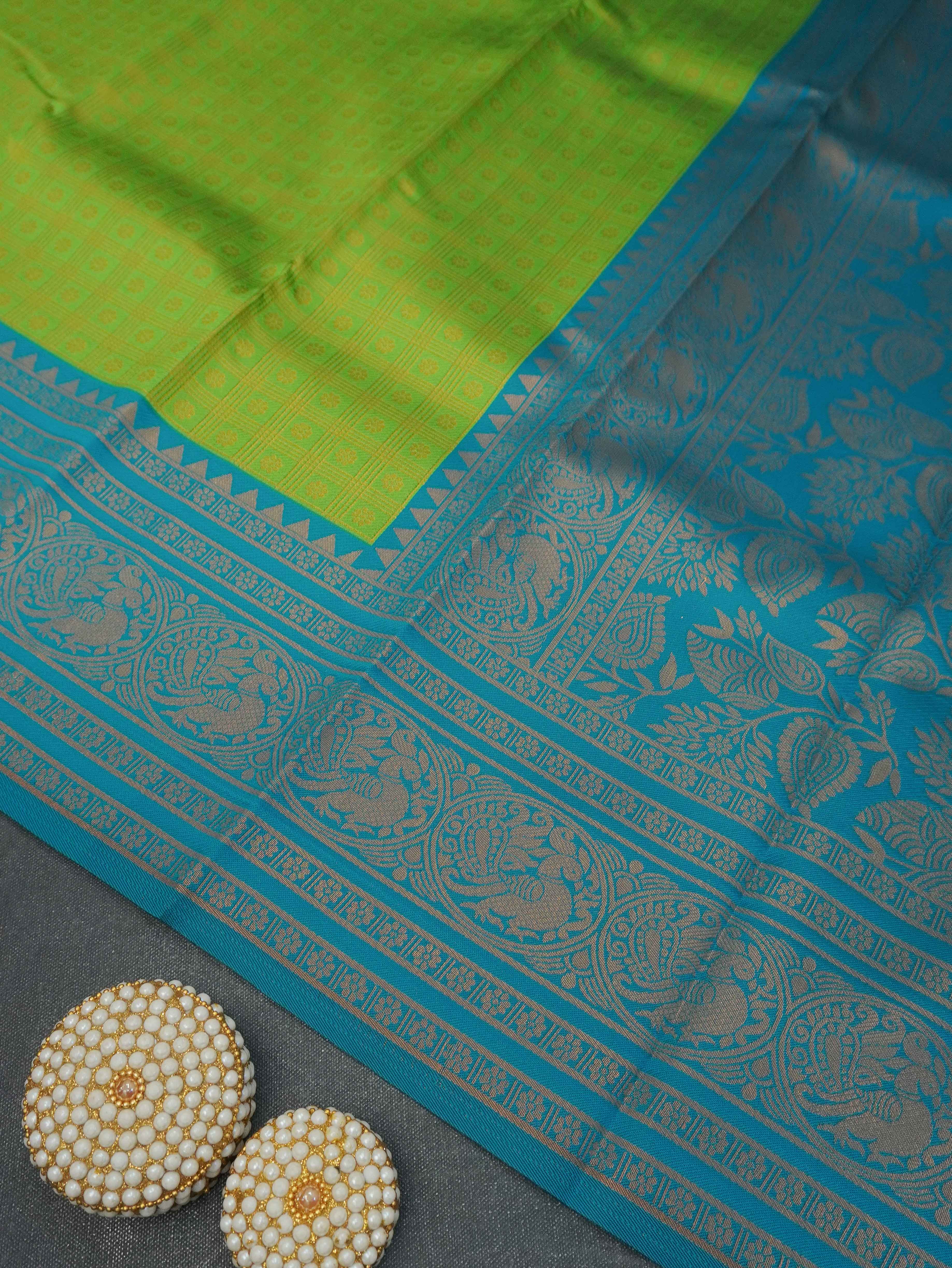 Semi Silk Saree | TTDS3268
