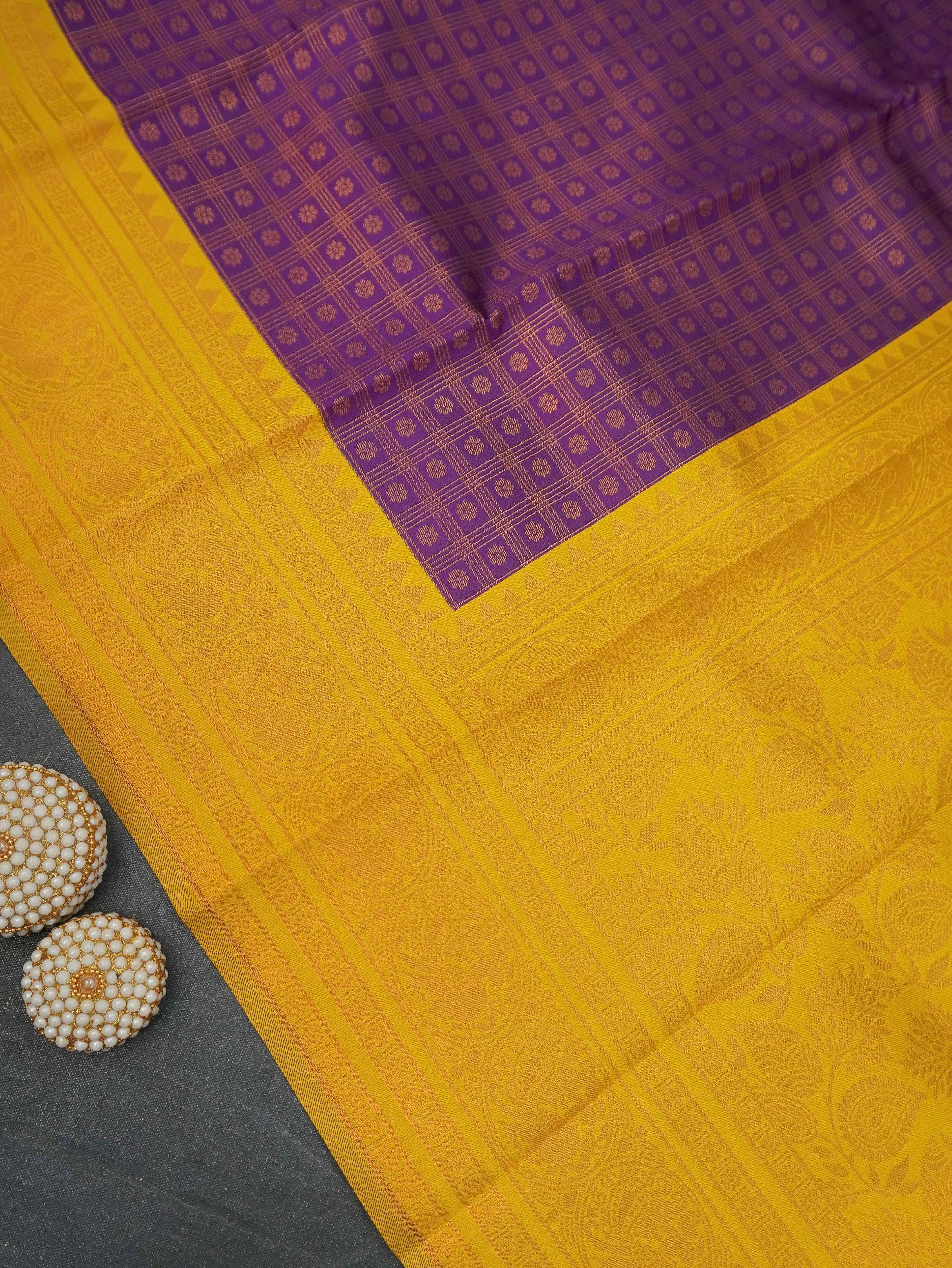 Semi Silk Saree | TTDS3268