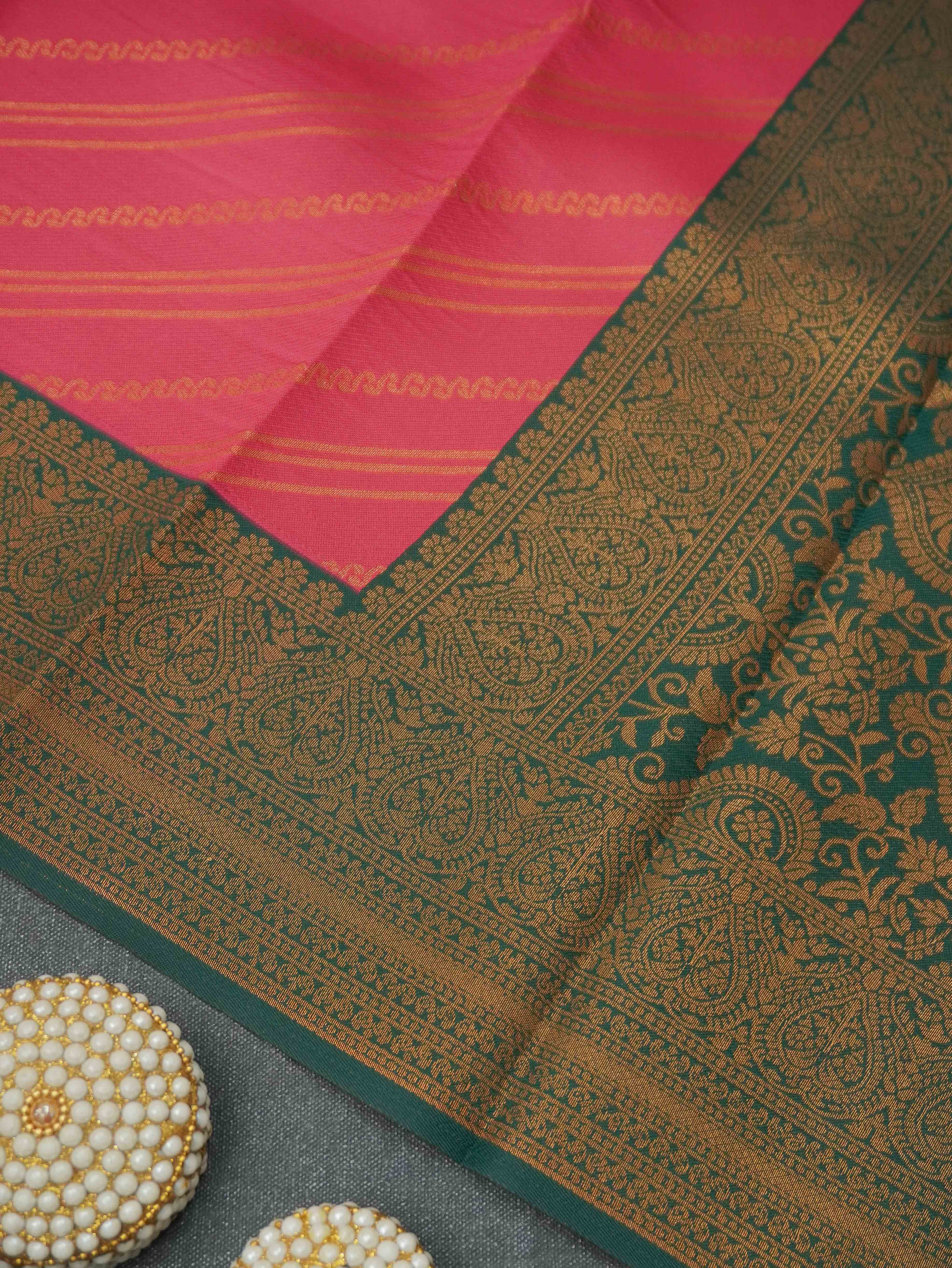 Semi Silk Saree | TTDS3267