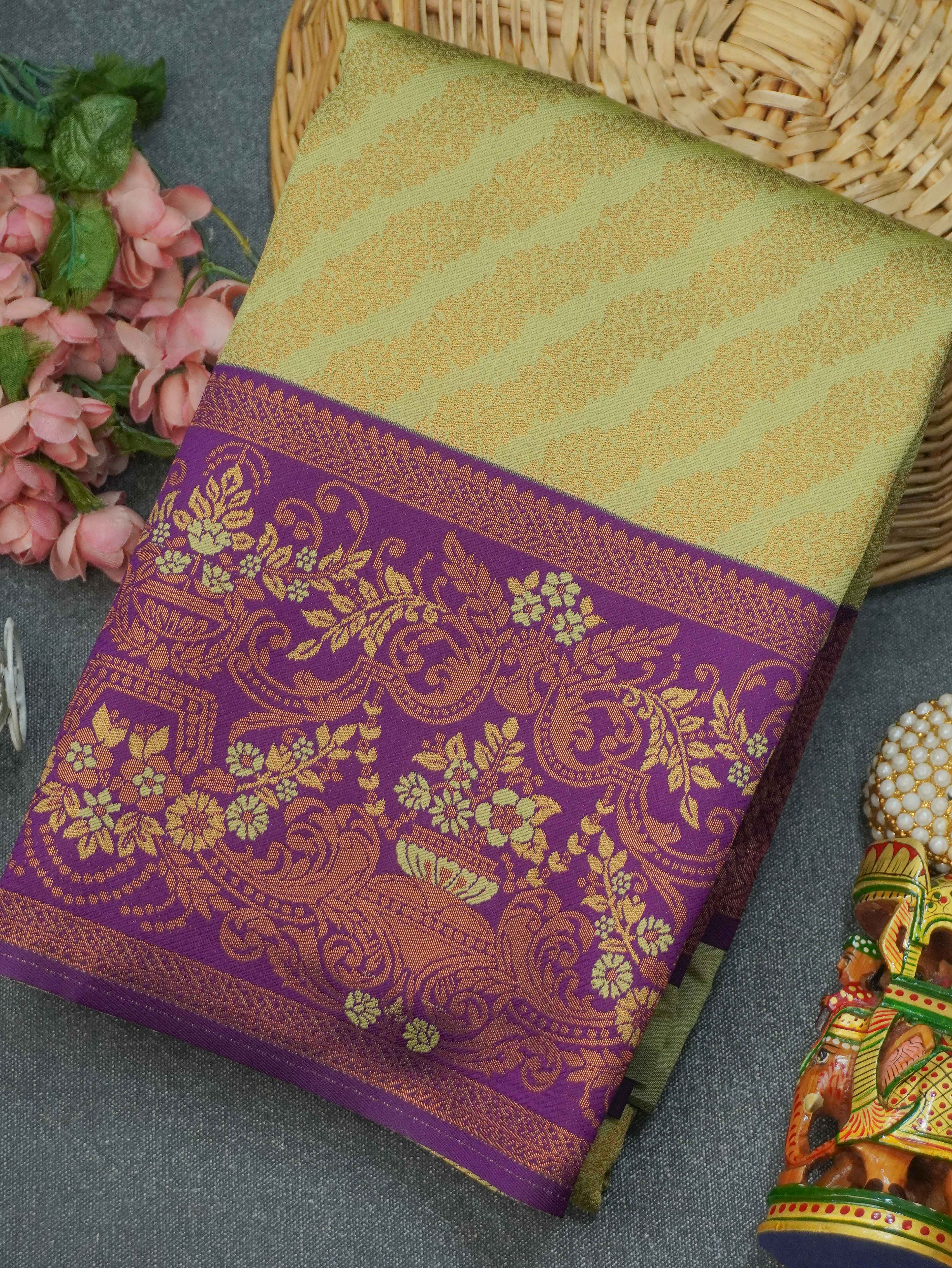 Semi Silk Saree | TTDS3281