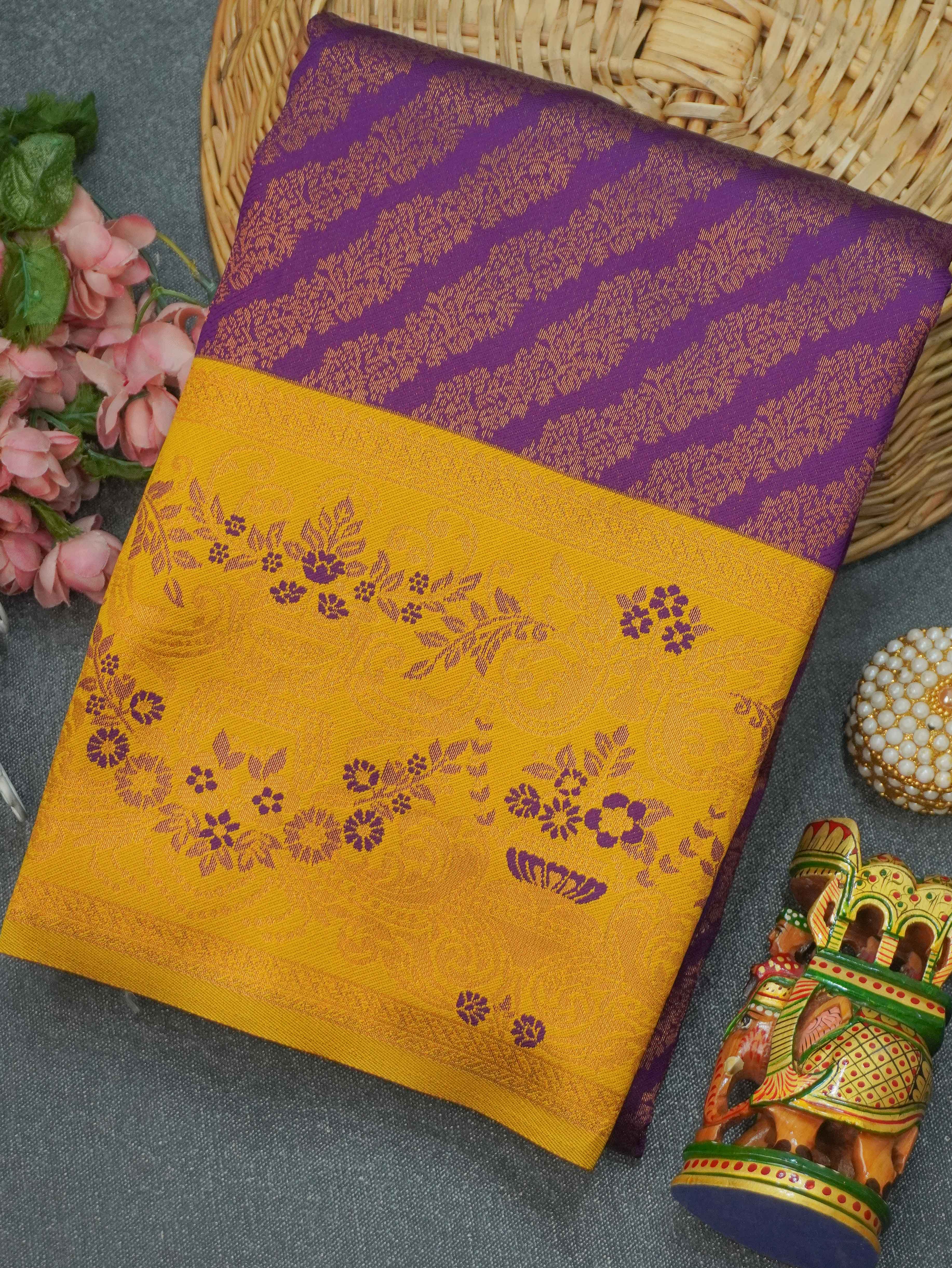 Semi Silk Saree | TTDS3281