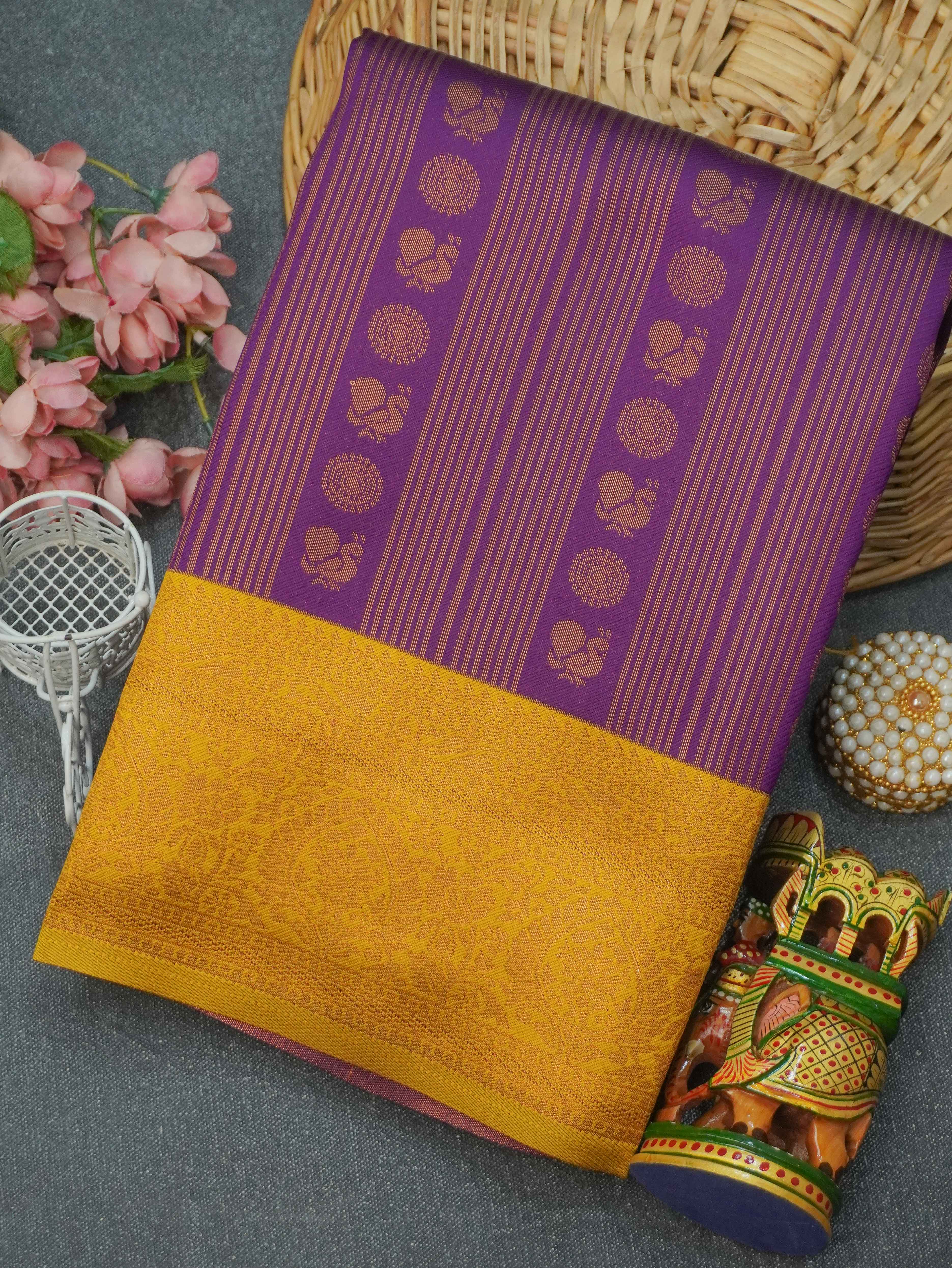 Semi Silk Saree | TTDS3282