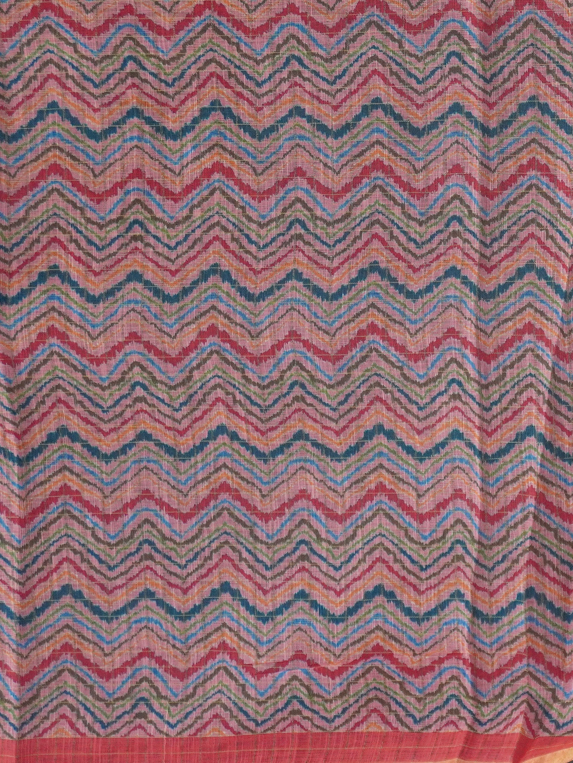 Linen Cotton Saree | TTDS3264