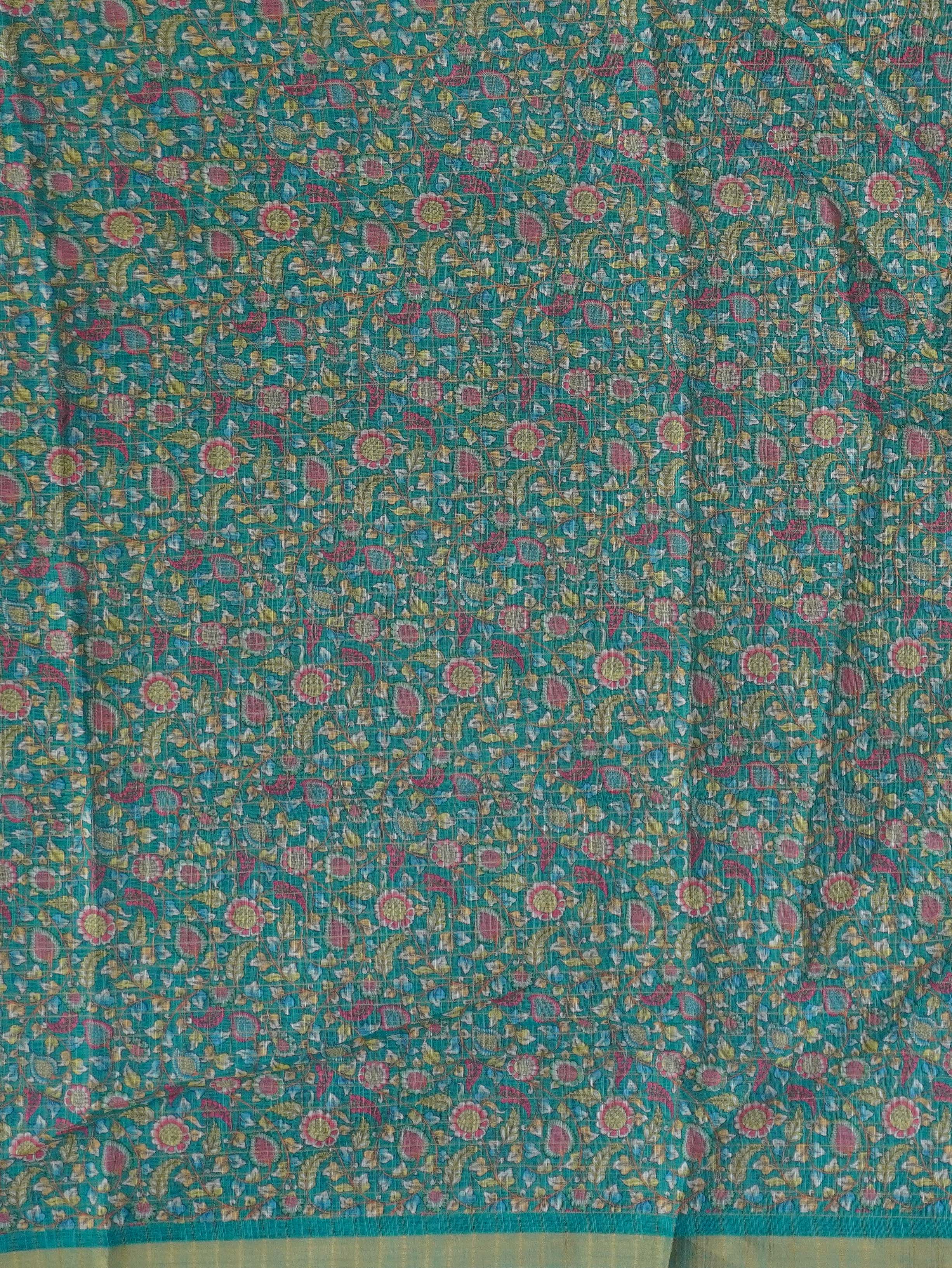Linen Cotton Saree | TTDS3266