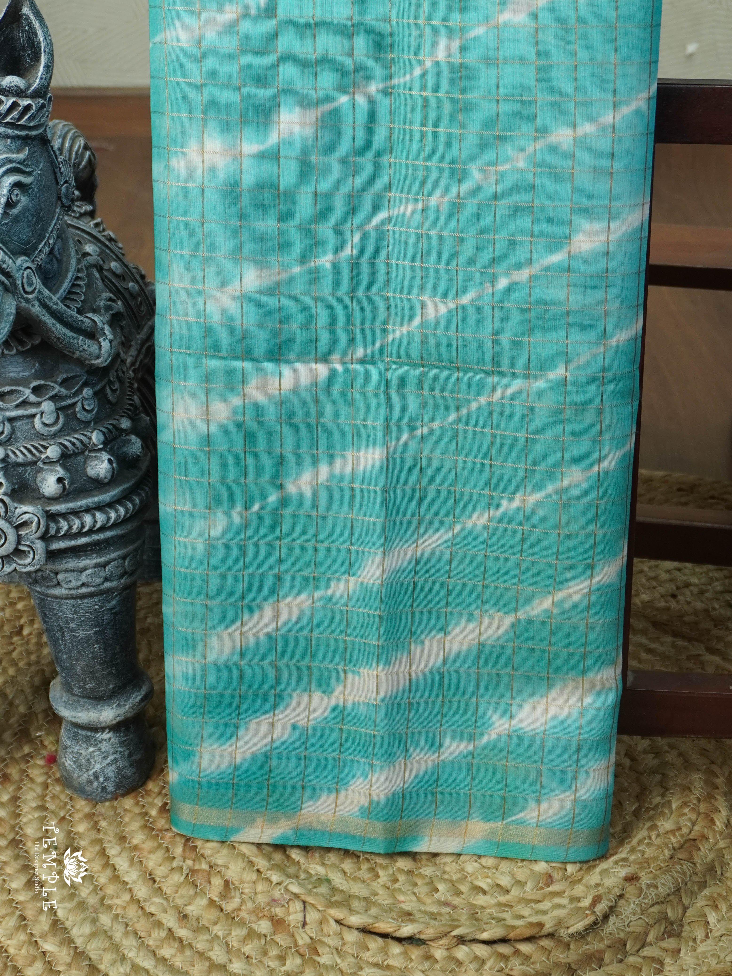 Printed Fancy Cotton Saree | TTDS2881