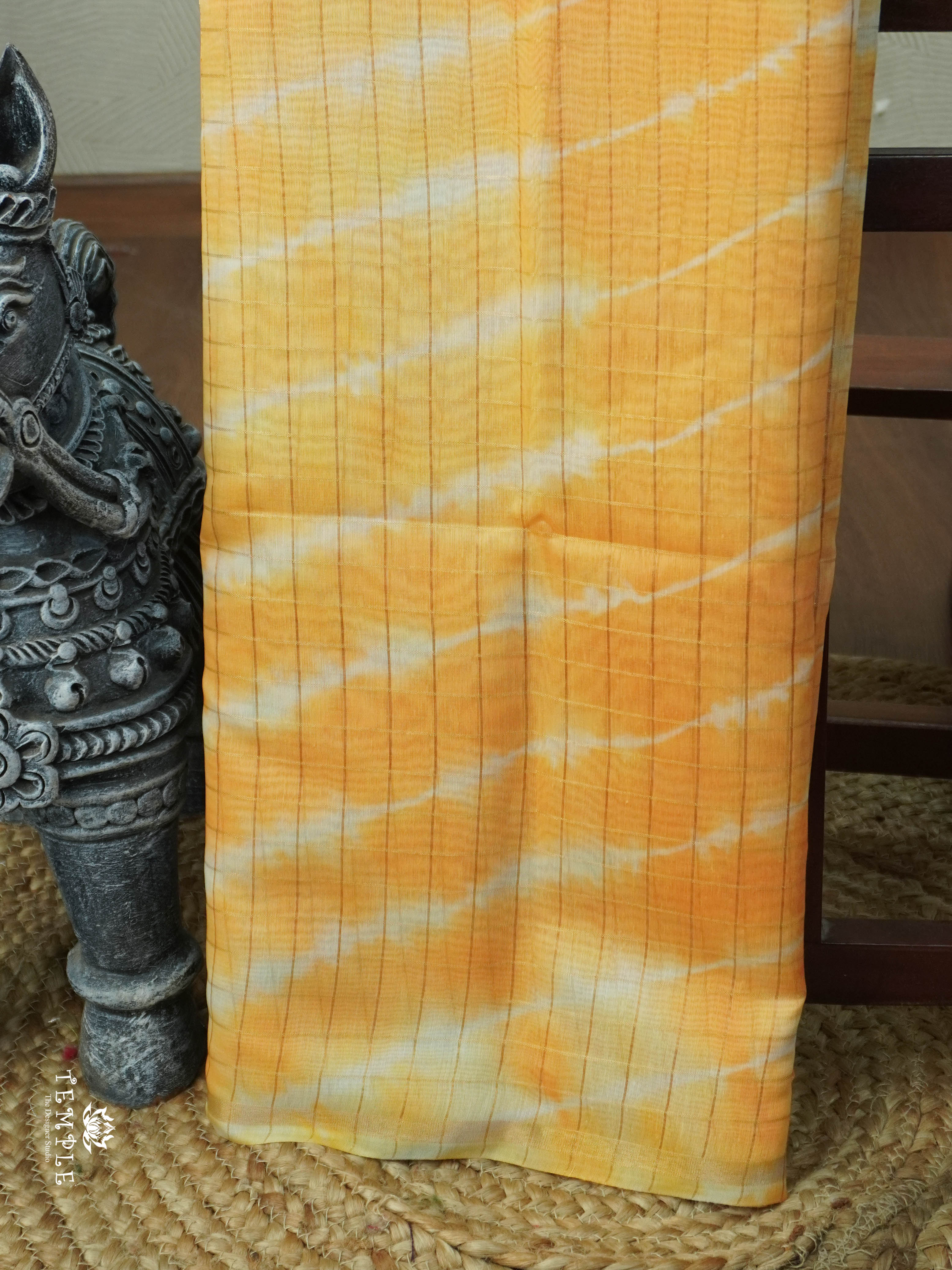 Printed Fancy Cotton Saree | TTDS2881
