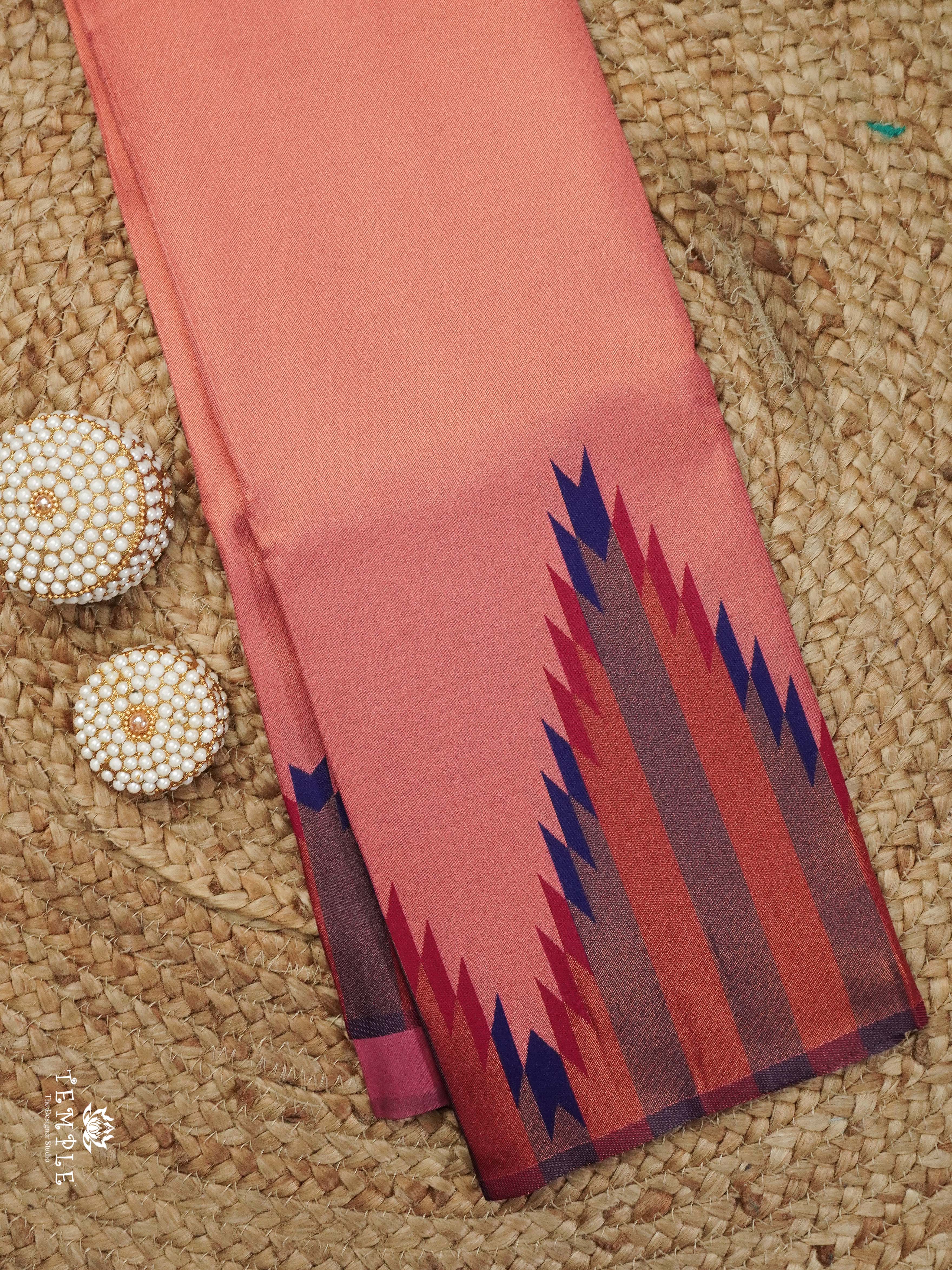 Tissue Brocade SIlk Saree | TTDS2378